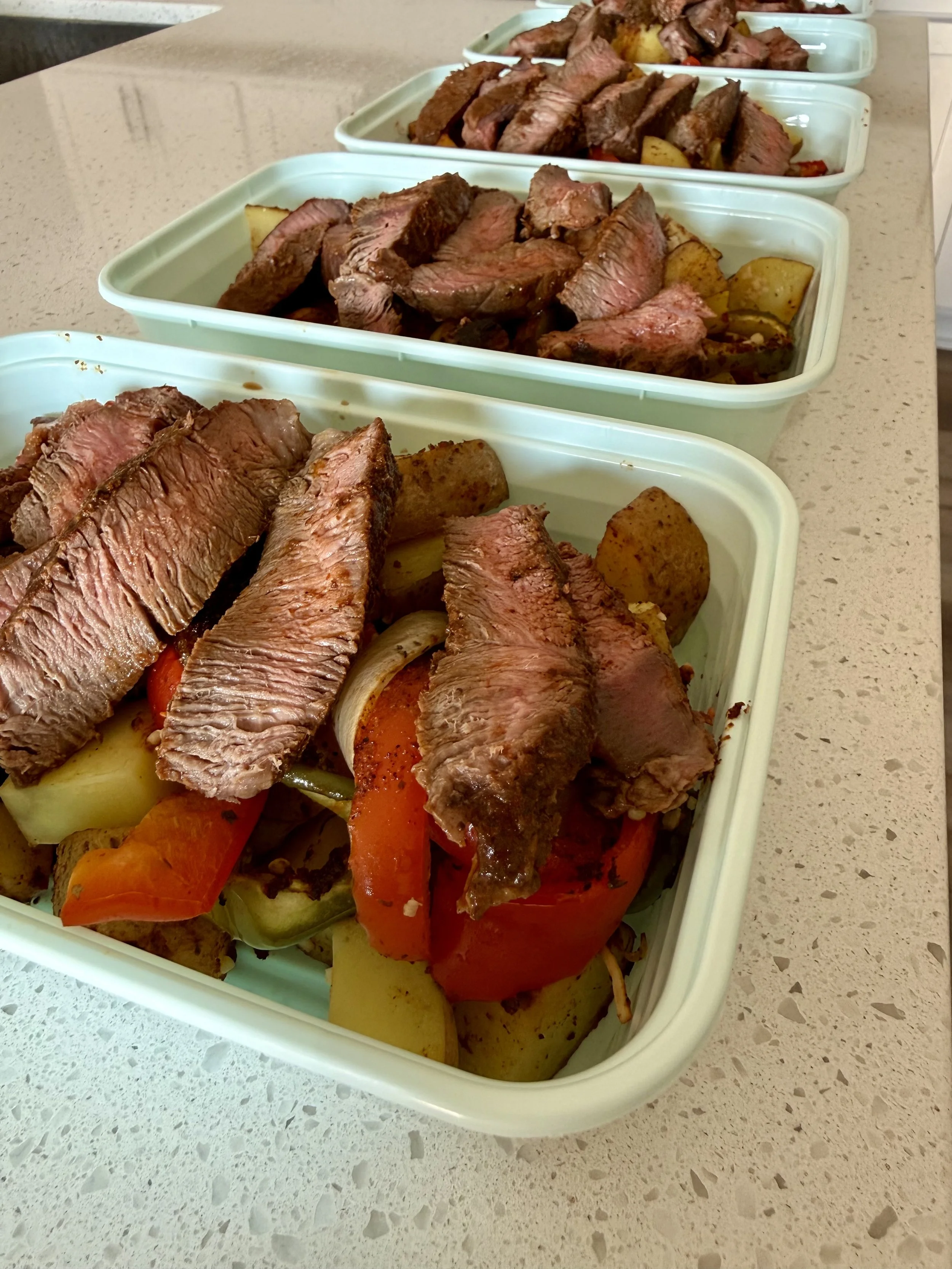 FAJITA BEEF AND POTATO SKILLET
