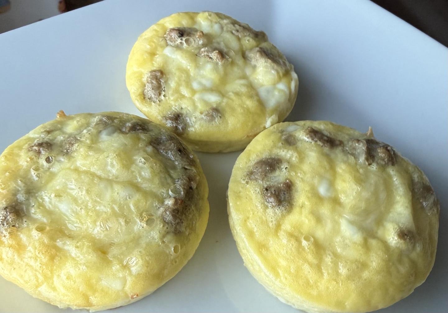 TURKEY SAUSAGE EGG BITES