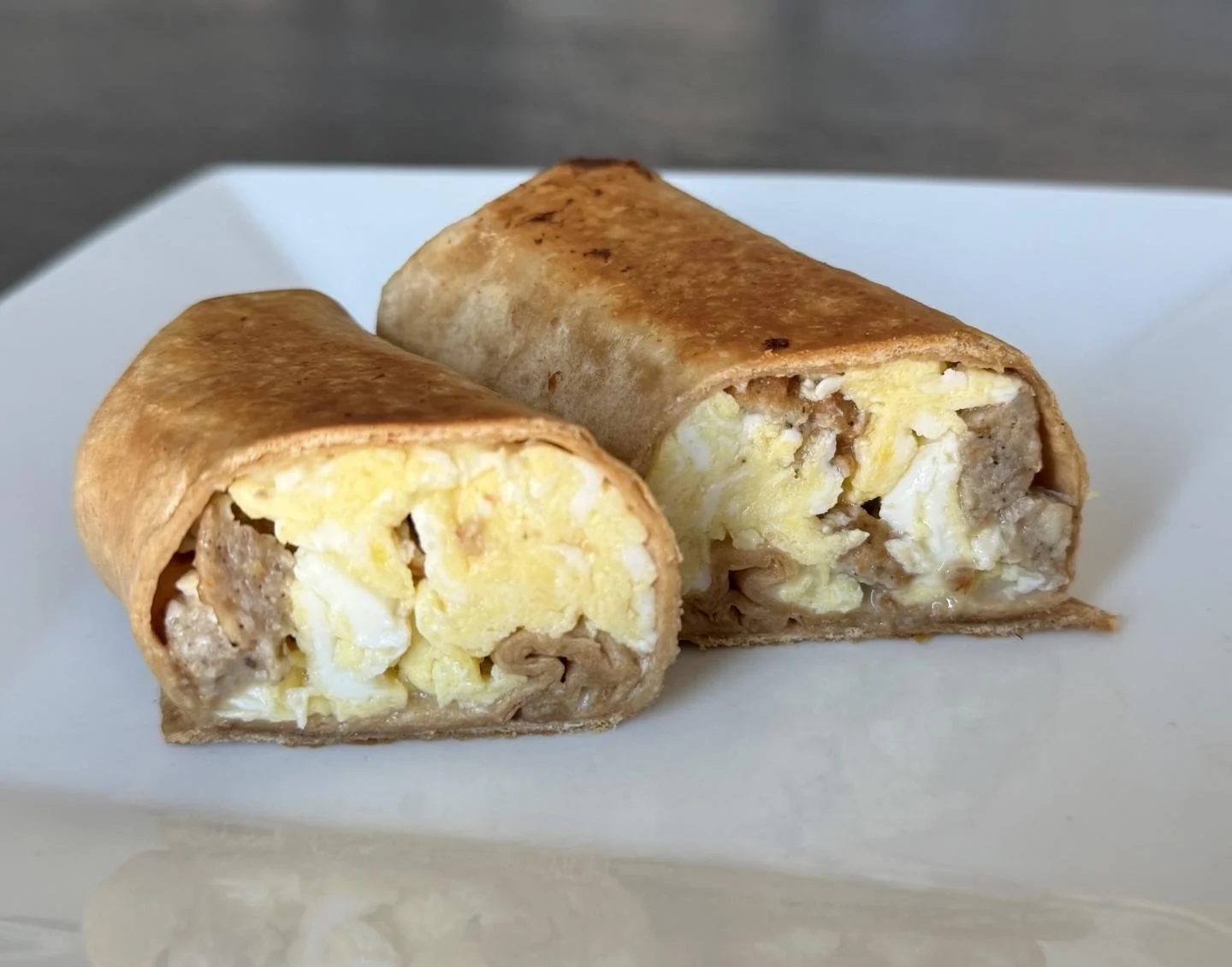 SAUSAGE, EGG WHITE, AND CHEESE SCRAMBLER