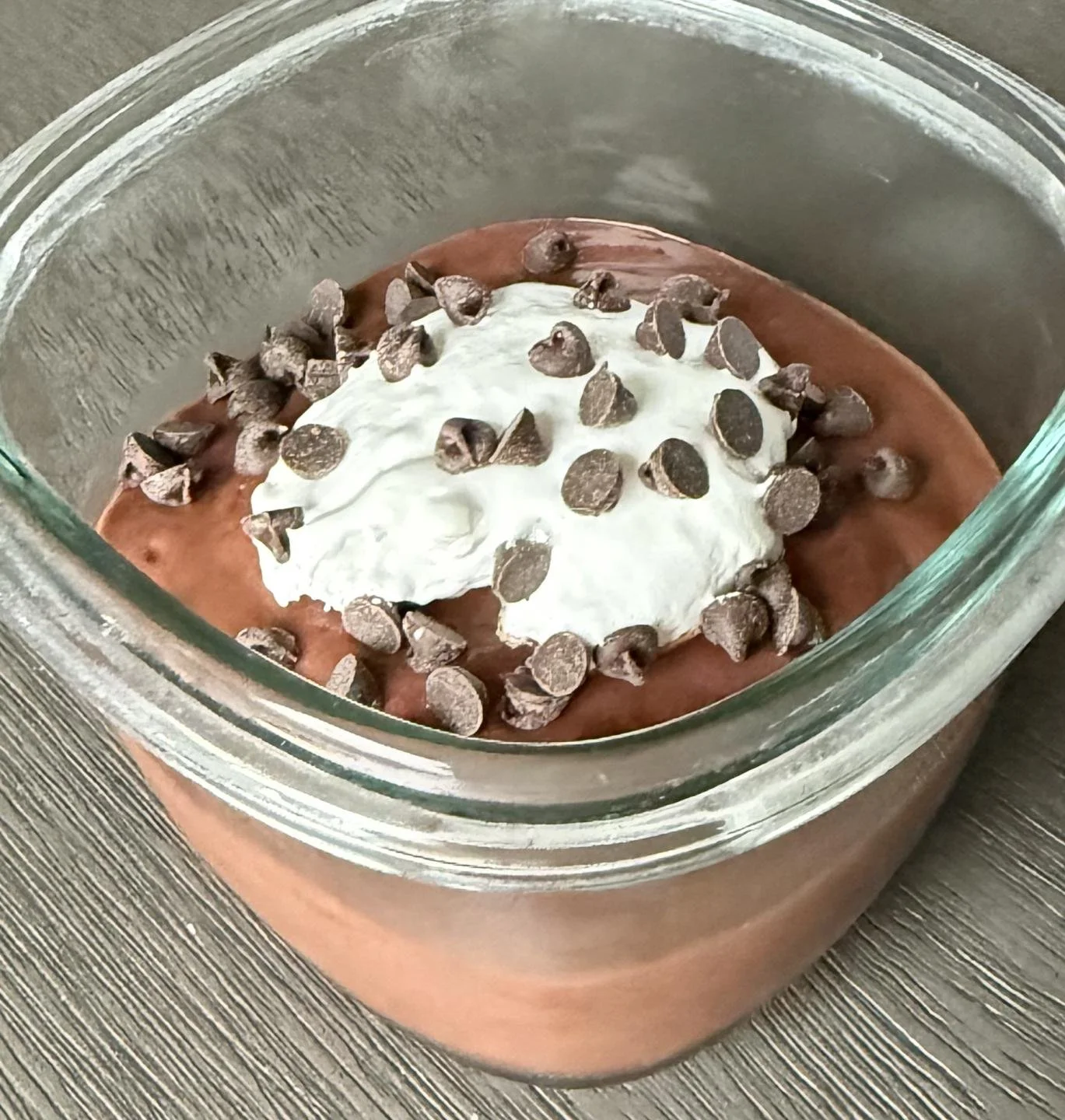 HOT COCOA PROTEIN PUDDING