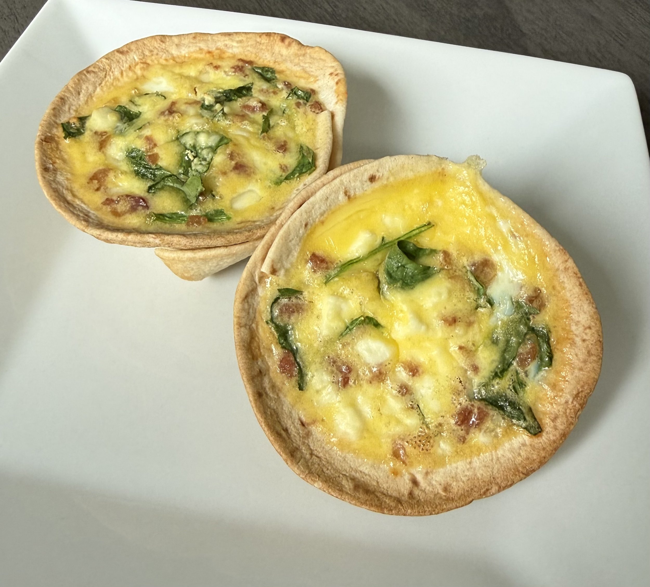 SPINACH FETA AND EGG MUFFINS