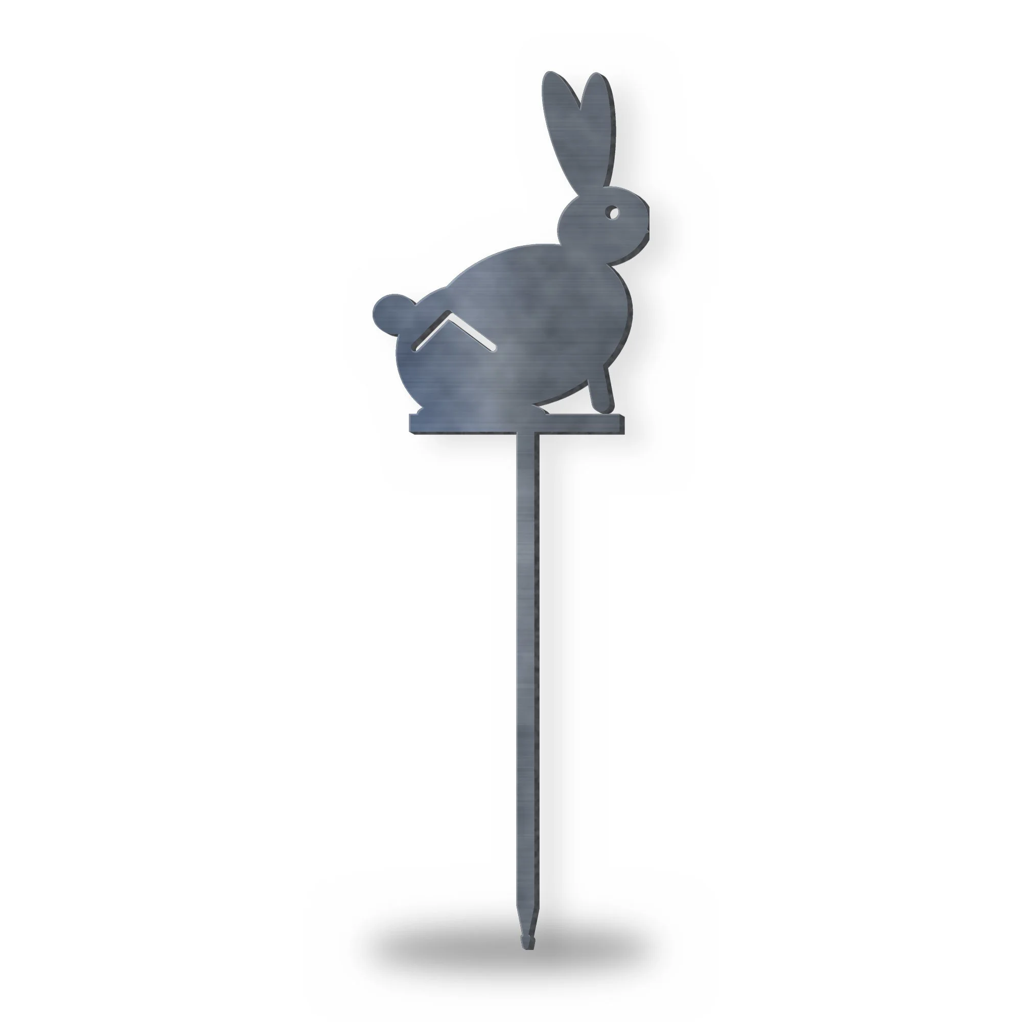 Hare Plasma-Cut Garden Stake – Mild Steel