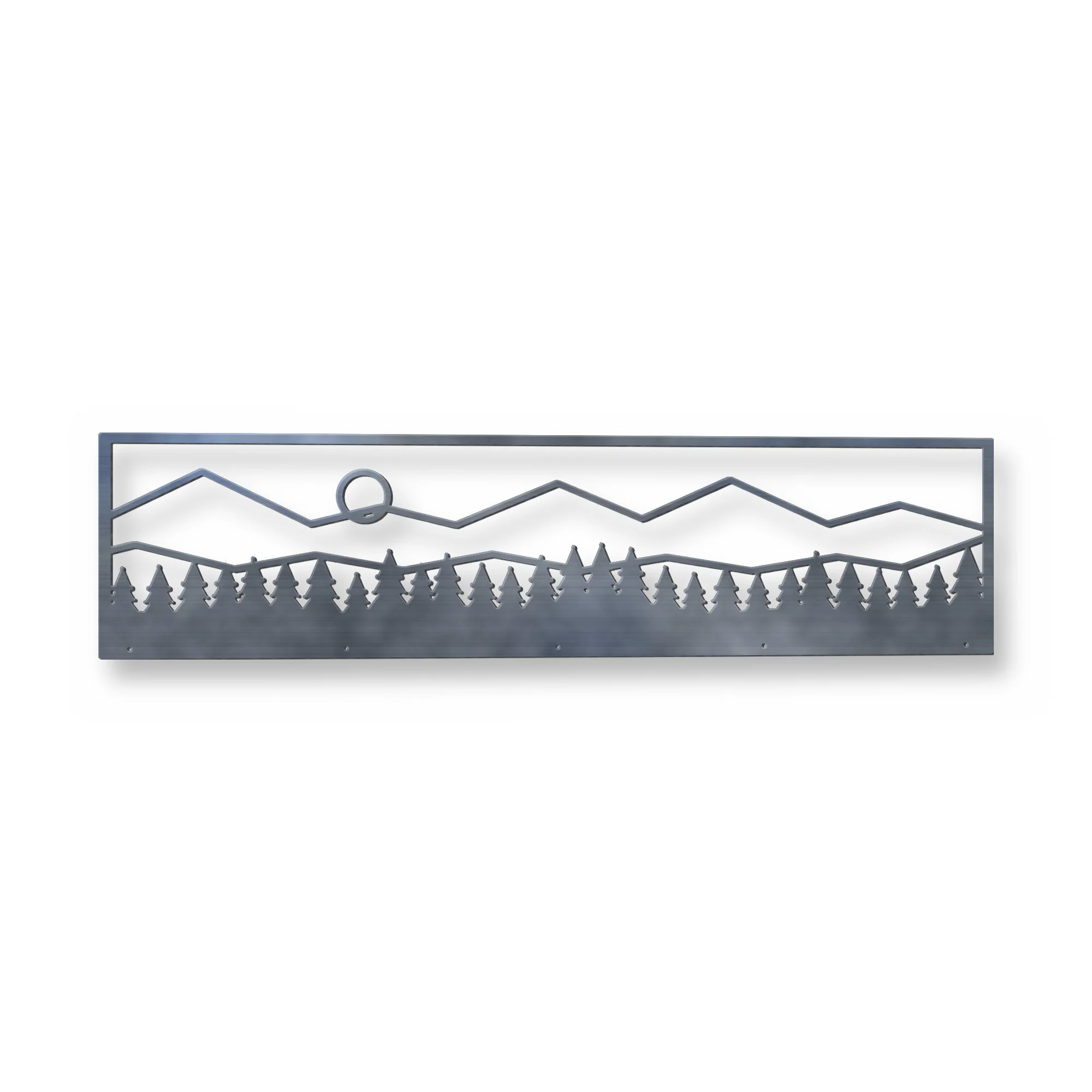 Fellside Plasma-Cut Fence Topper – Mild Steel