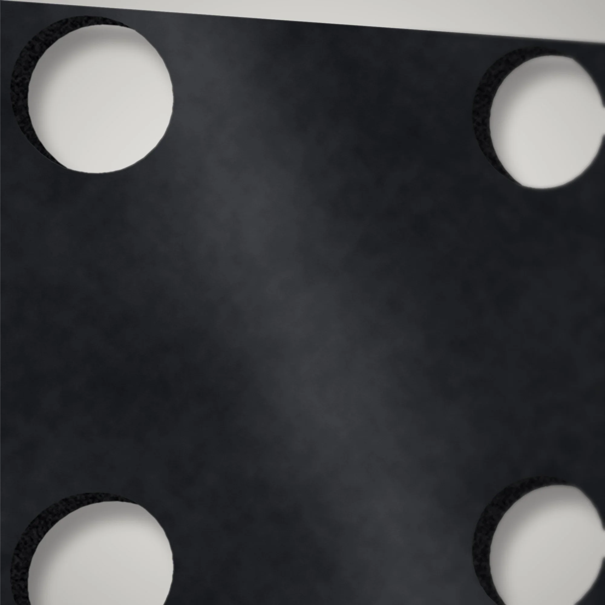 Close-up of a rail tab slotted into the plasma-cut 4 mm steel plate