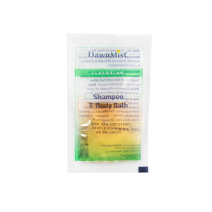 Shampoo And Body Wash Packet
