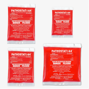 Quart’R Packs® Powdered Detergent/Disinfectant - 144 X 0.5 Fl. Oz. Per Case. One Pack Makes 1 Quart.