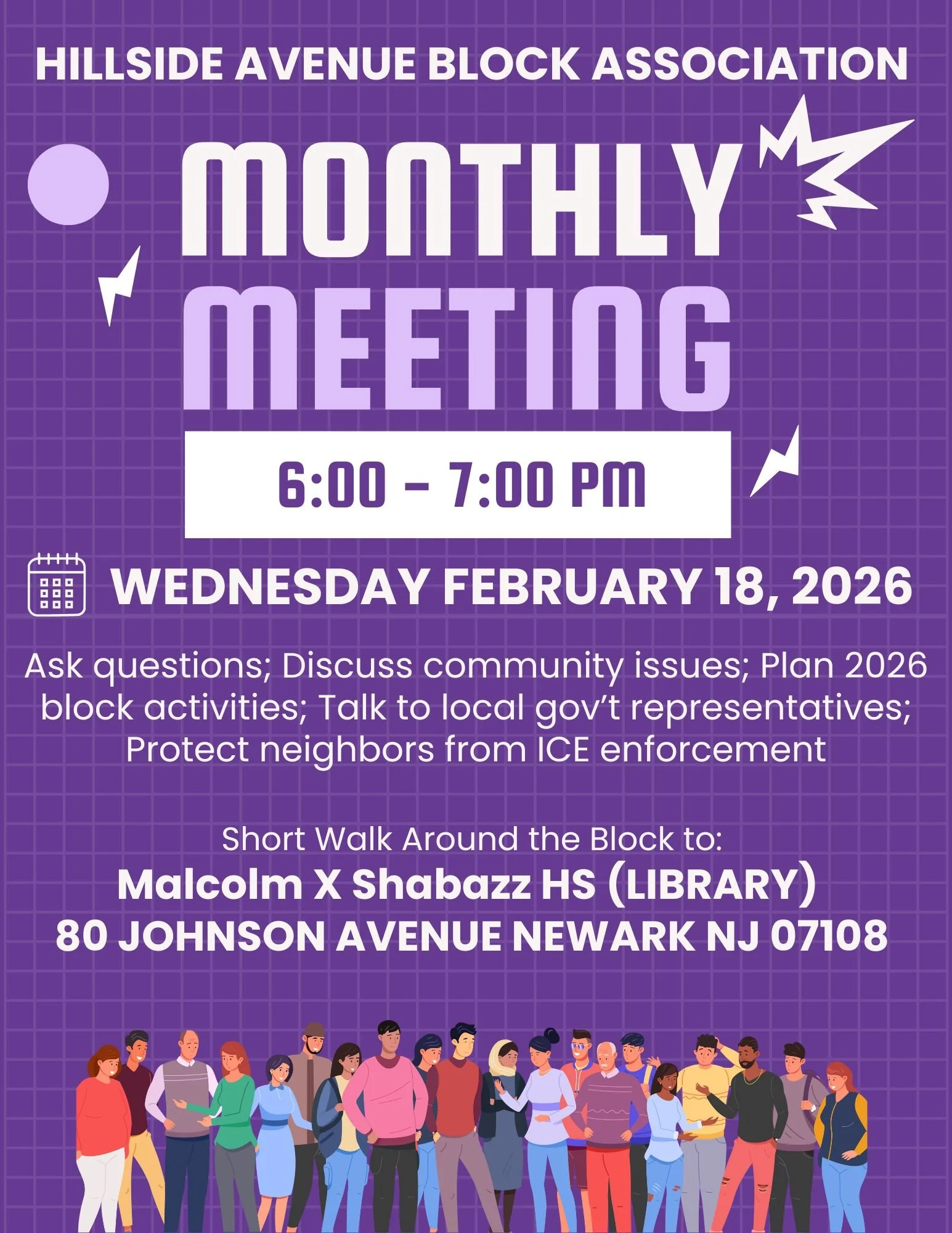 Monthly Block Meeting 