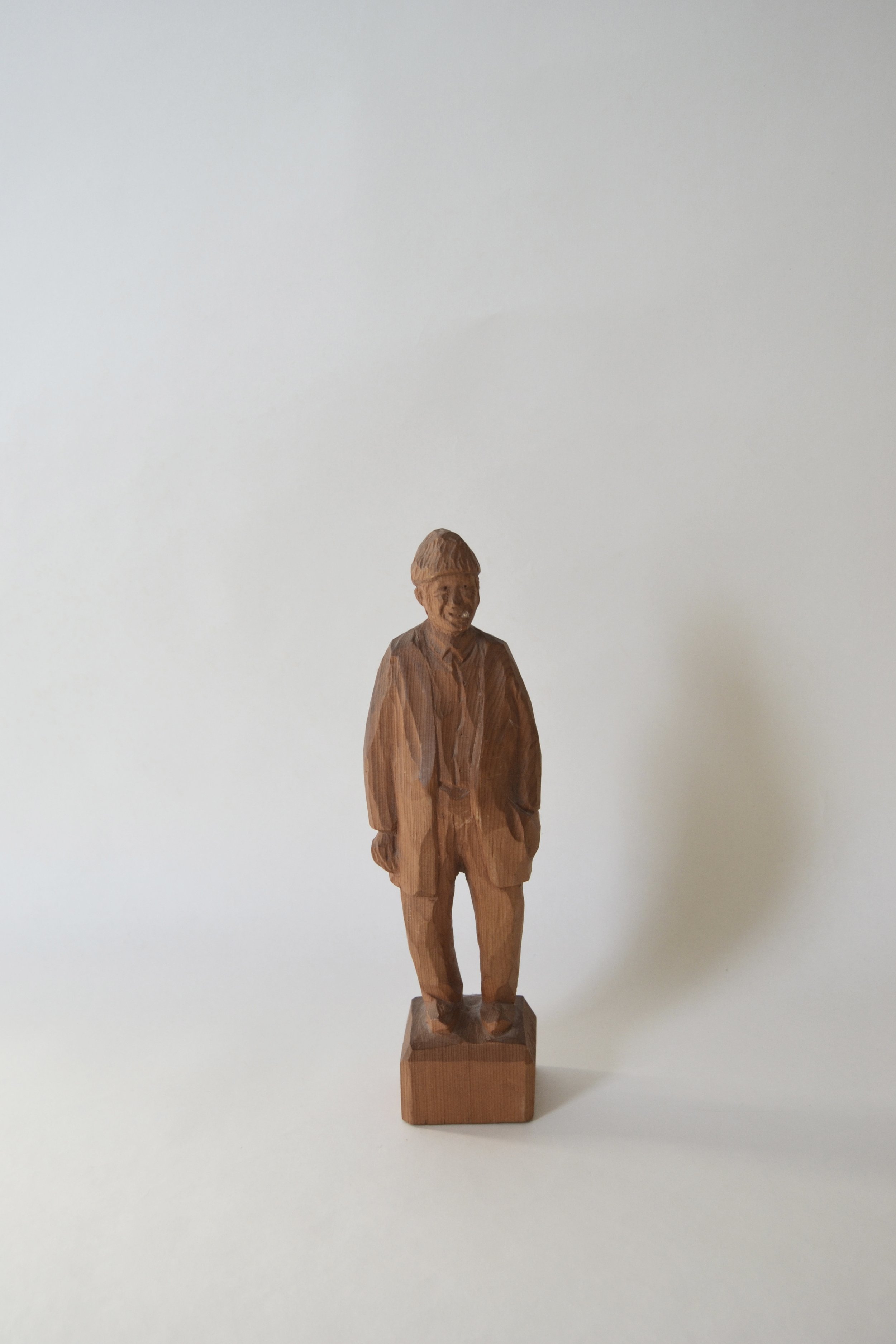 Wooden carved man