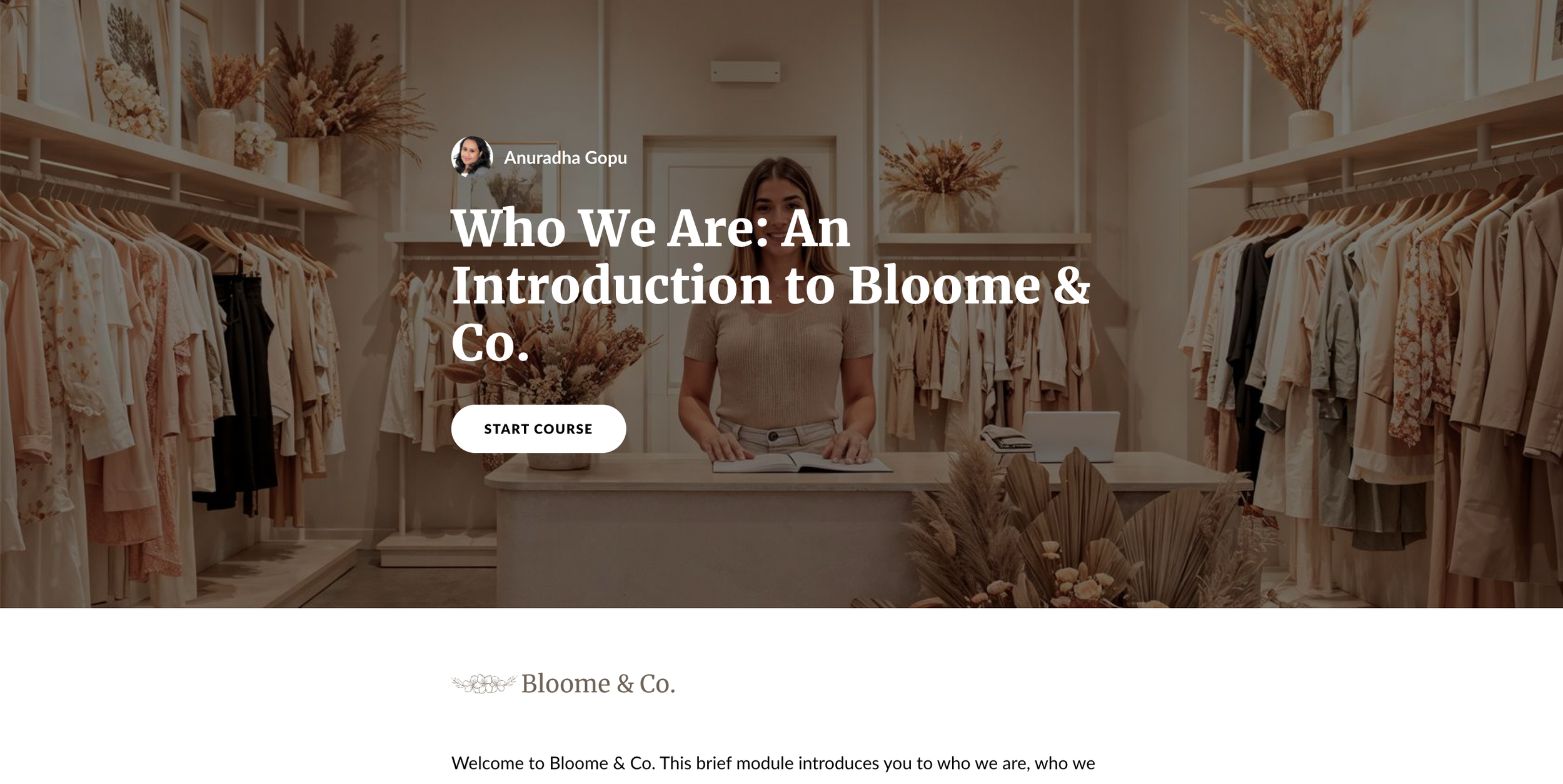 Who We Are: Articulate Rise Onboarding Module