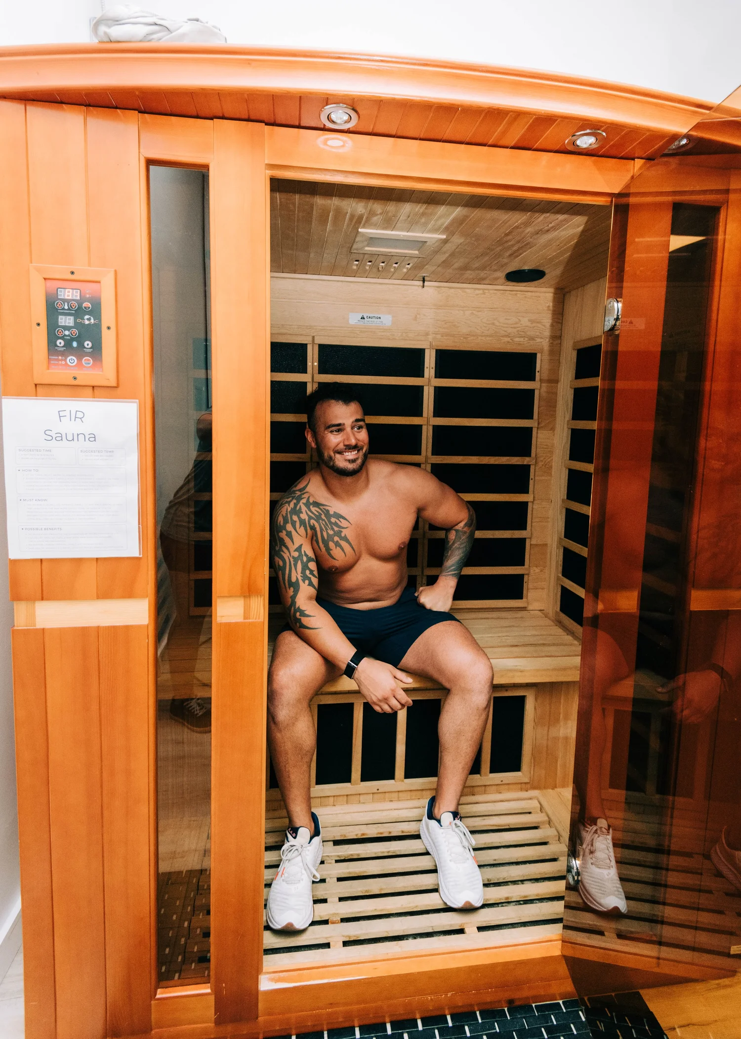 Infrared sauna