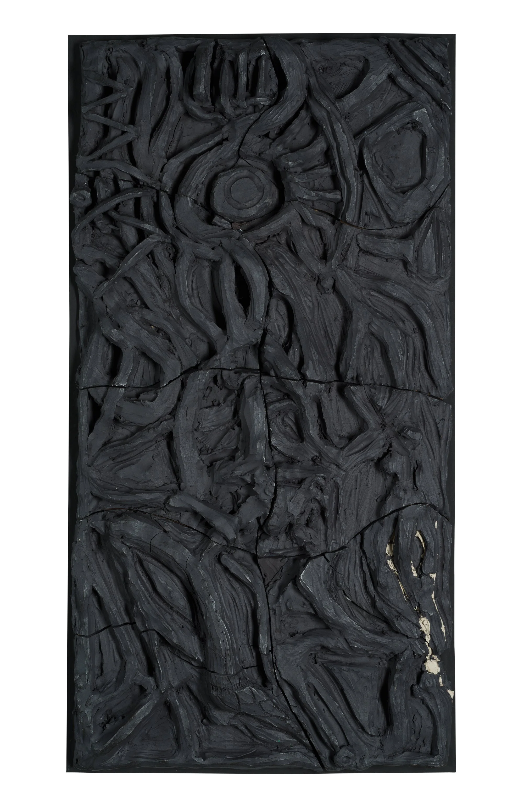 Fresque moyenne 7, céramique, 112 x 60 cm, 2025