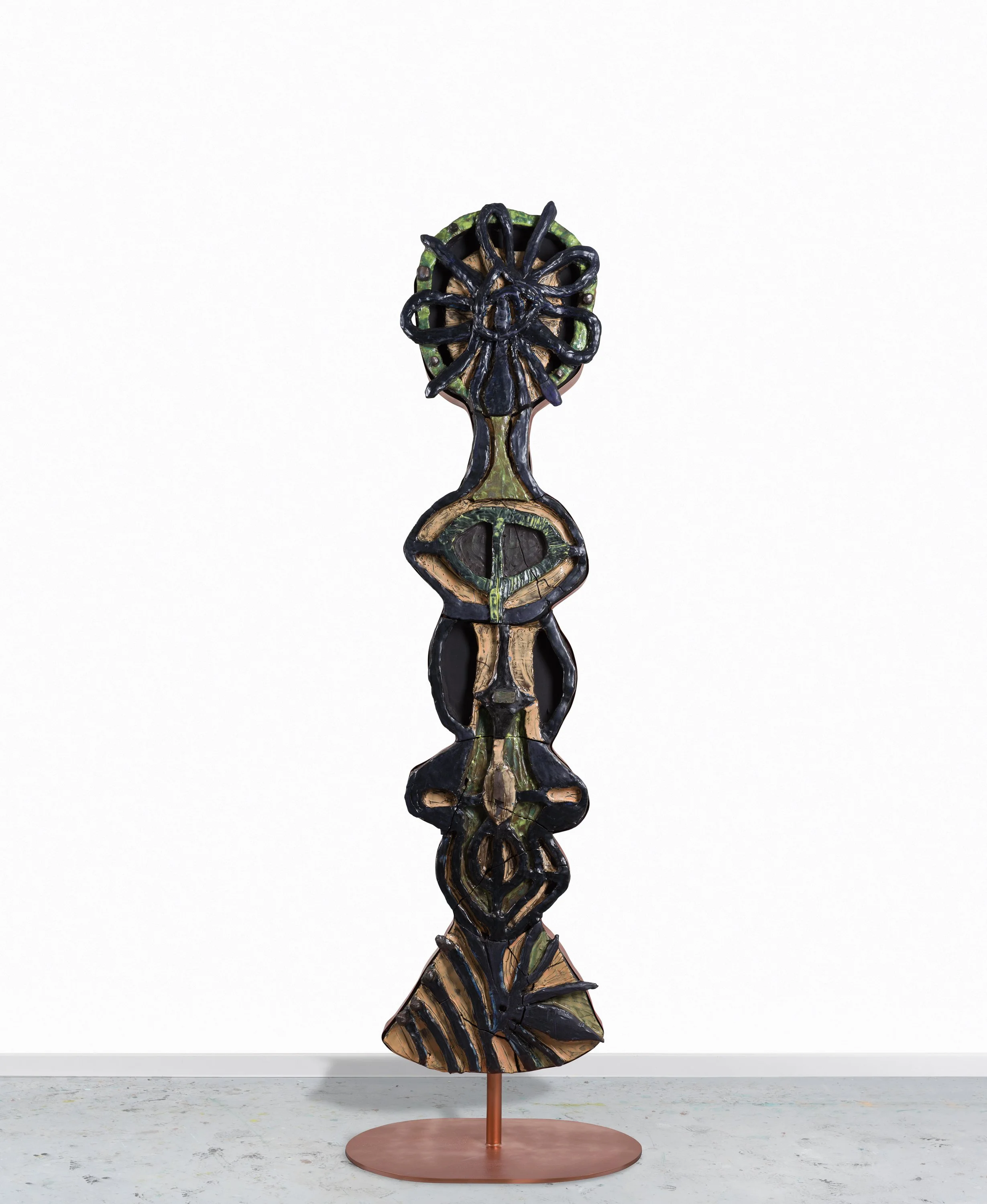 Colonne 1, ceramic, 180 x 70 x 5 cm, 2025