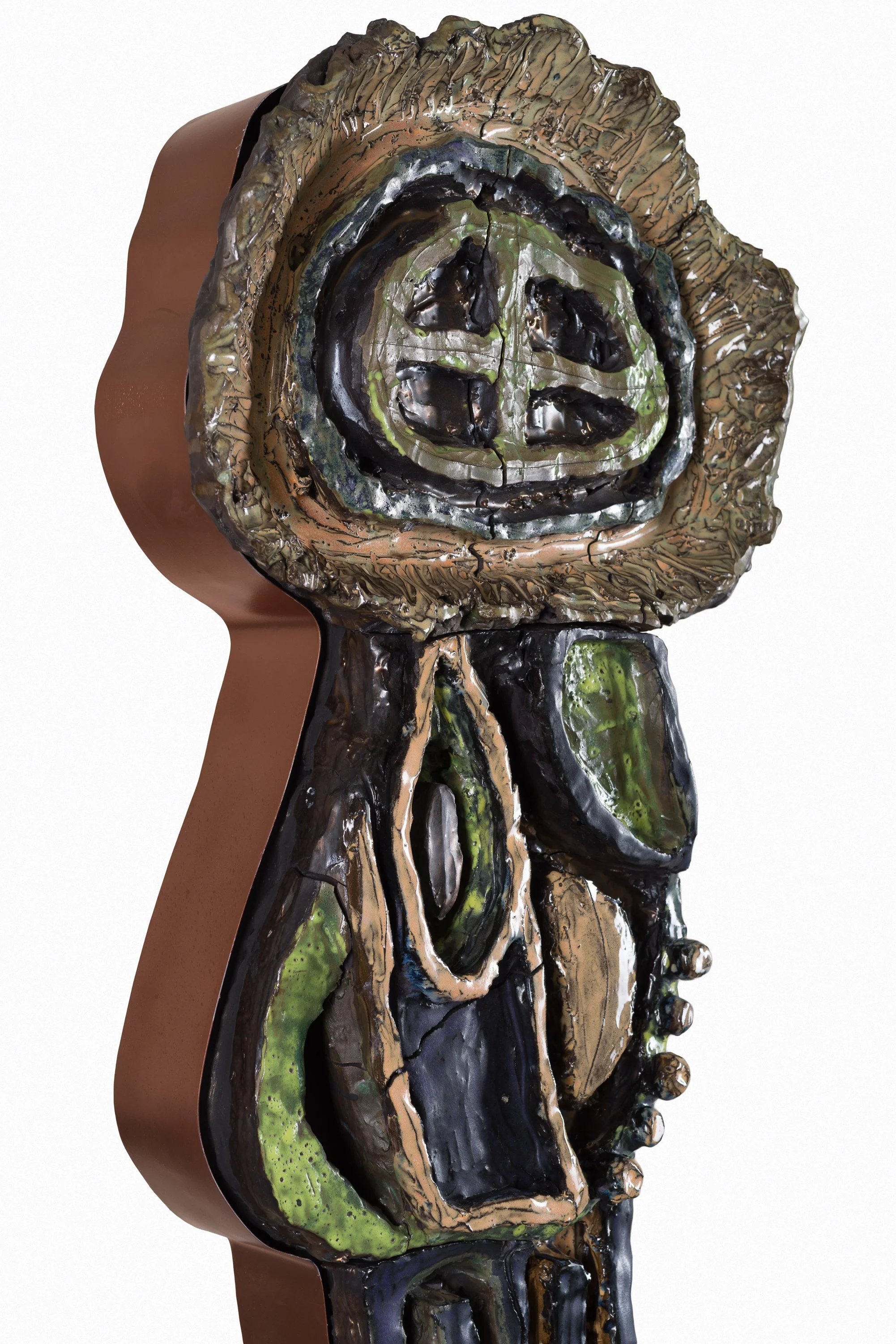 Colonne 2, ceramic, 180 x 70 x 5 cm, 2025