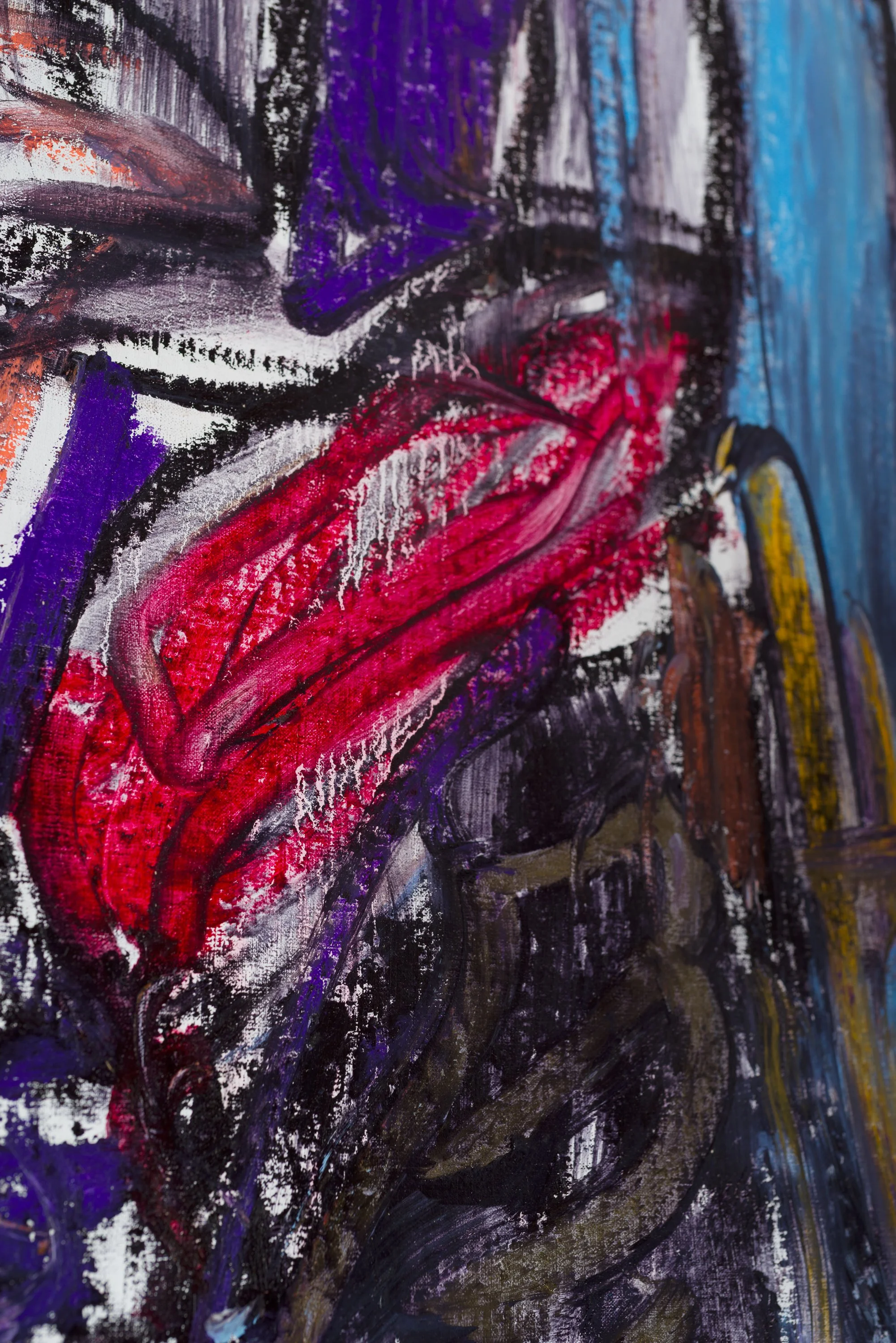 Untitled 13, oil on canvas, 230 x 225 cm, feb 2025