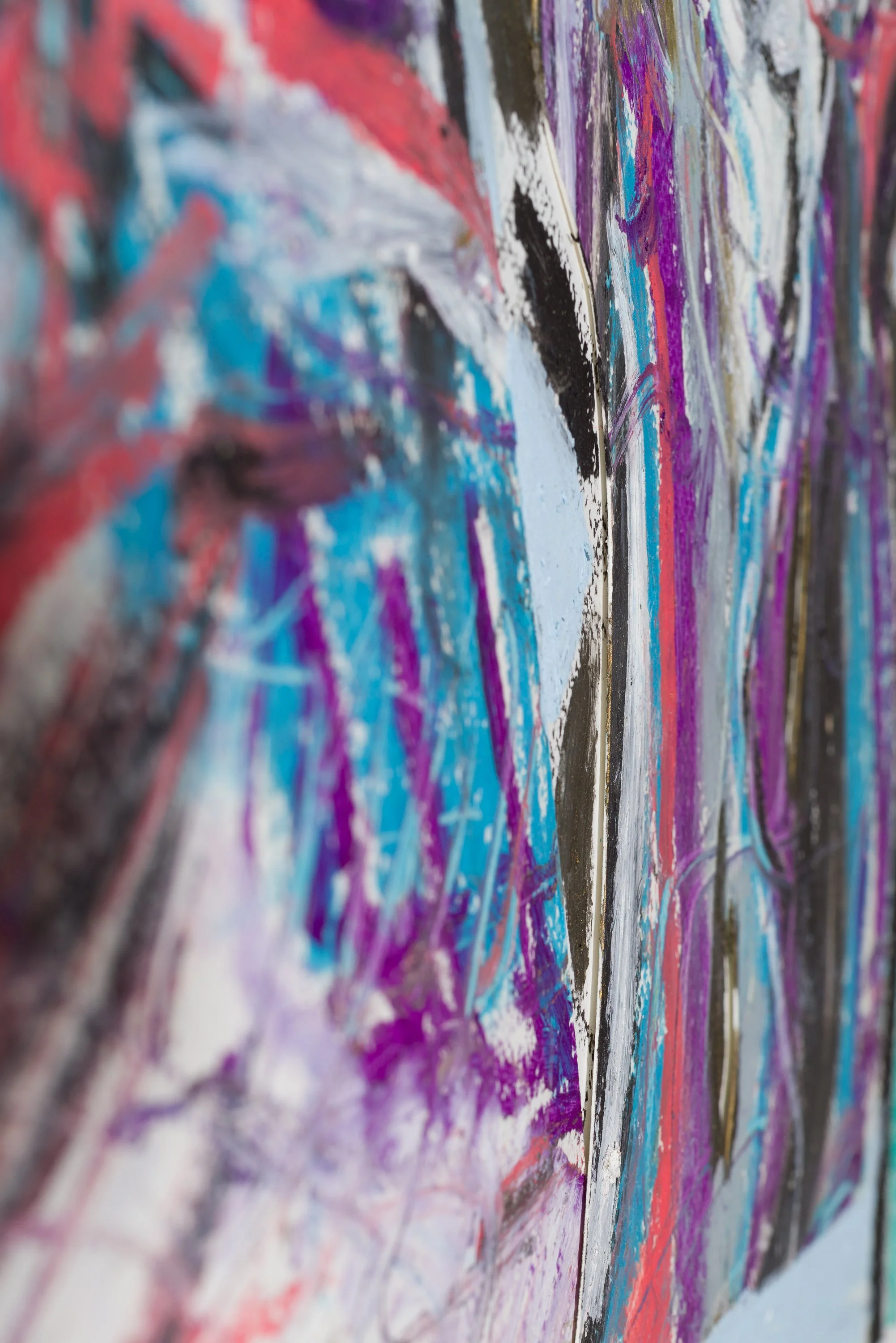 Drawing 8, oil on paper, 76 x 56 cm, 2025