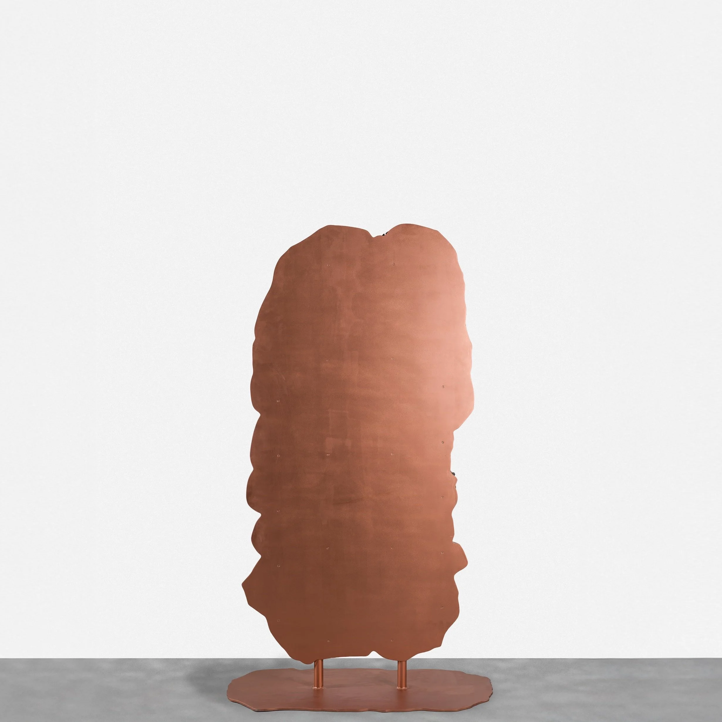 Sculpture 2, ceramic, metal structure, 2024