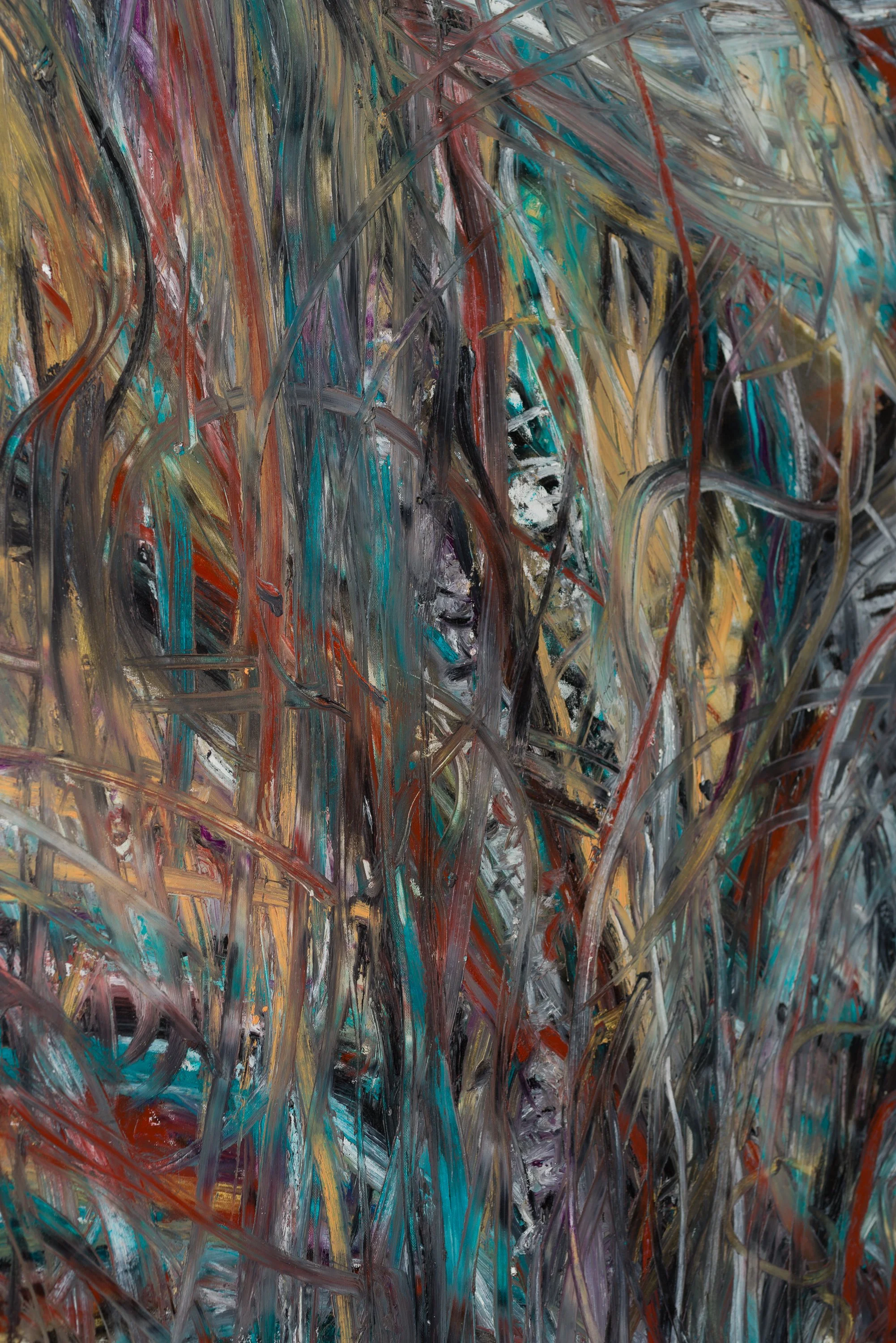 Untitled 14, oil on canvas, 230 x 180 cm, march 2025