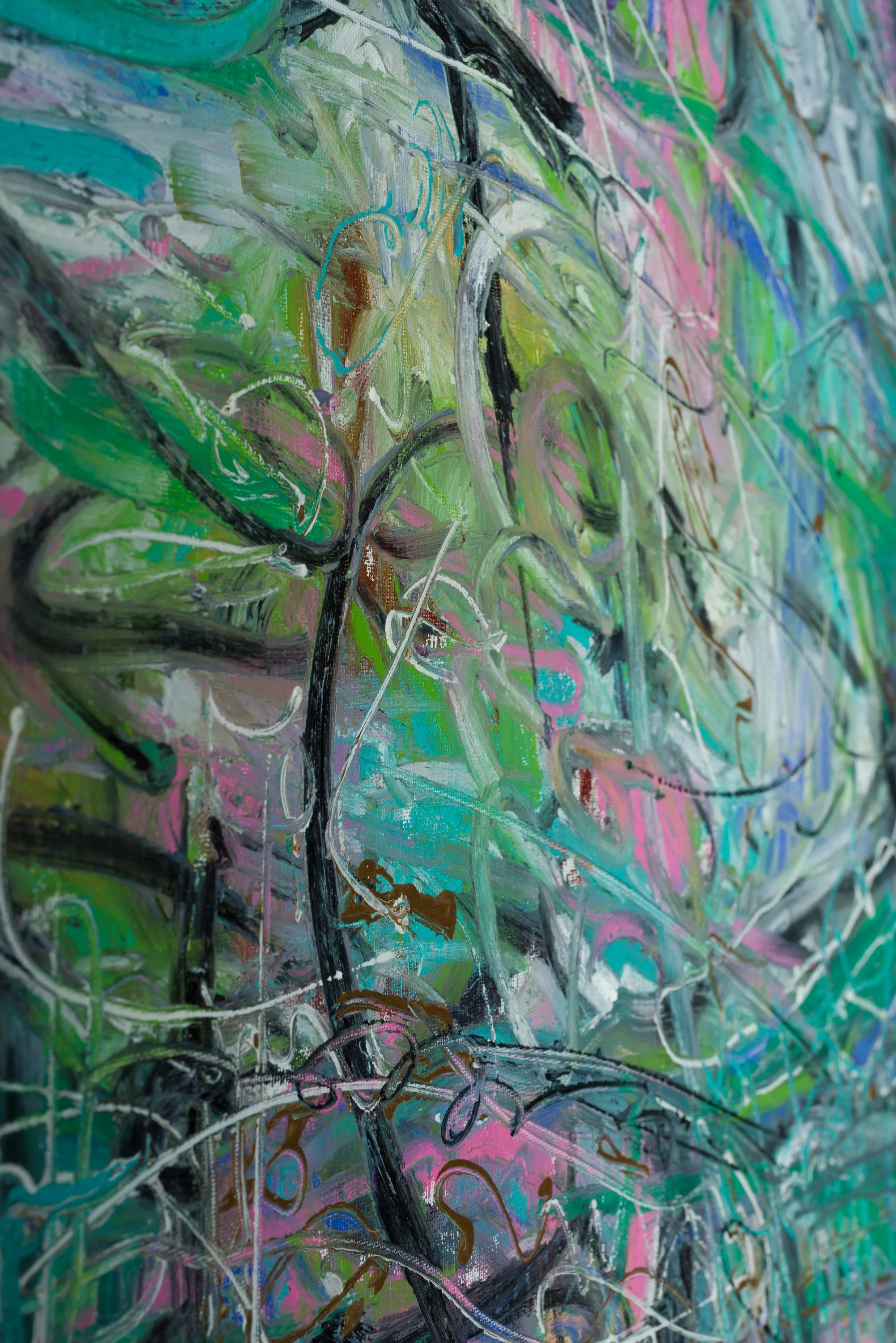 Untitled 22, oil on canvas, 162 x 115 cm, 2025