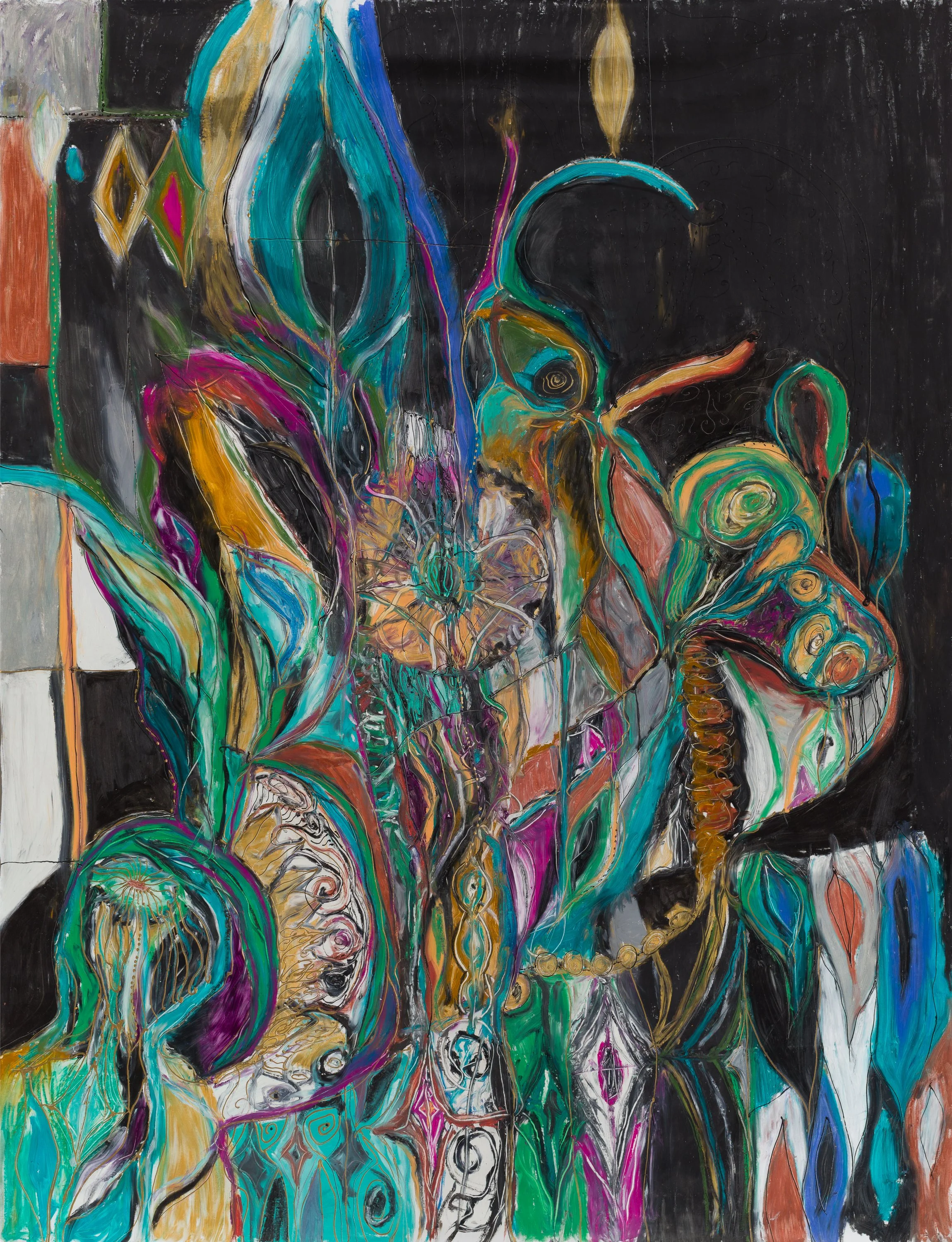Untitled 15, oil on canvas, 179 x 230 cm, April 2025