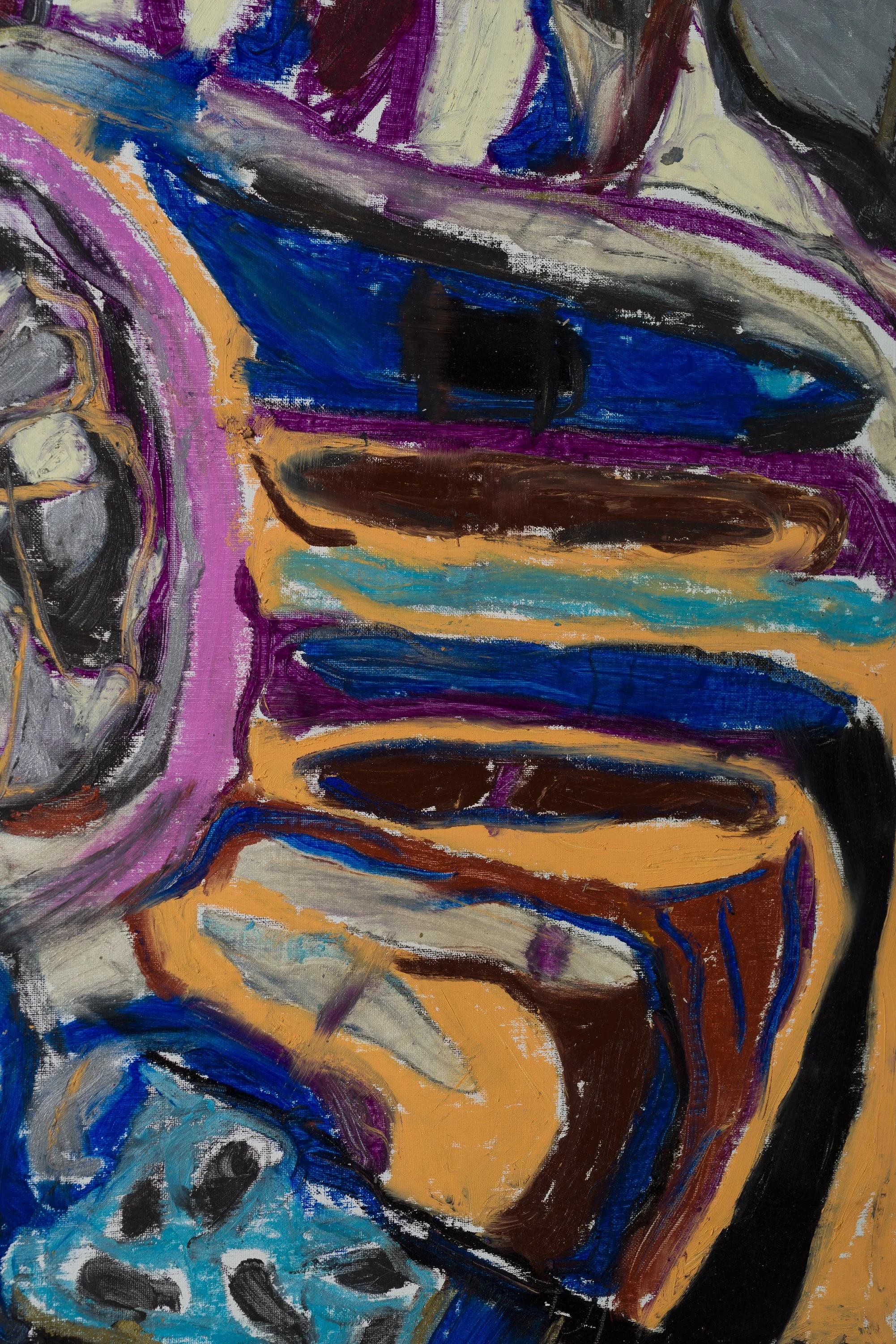 Untitled 16, oil on canvas, 234 x 173 cm, march 2025