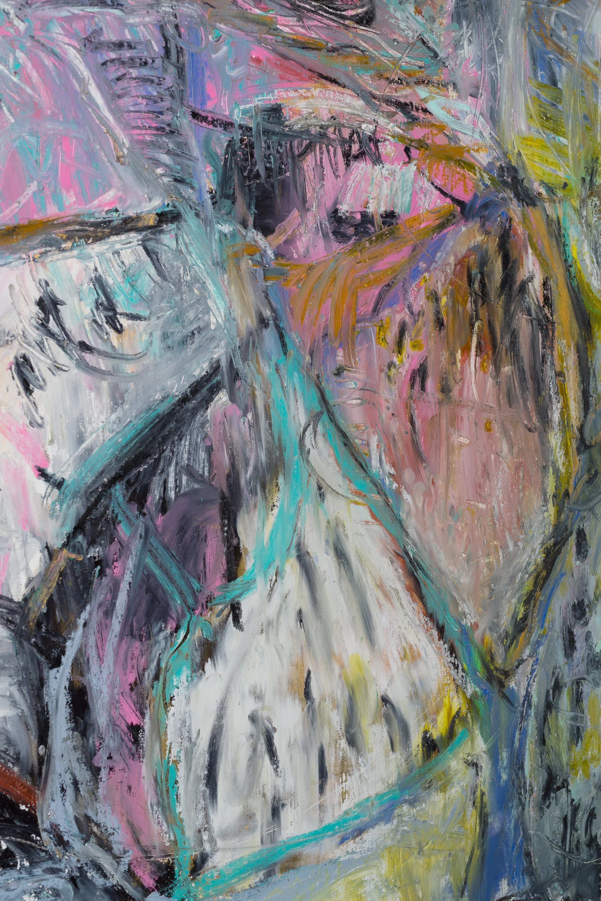 Untitled 18, oil on canvas, 265 x 224 cm, Dec 2024