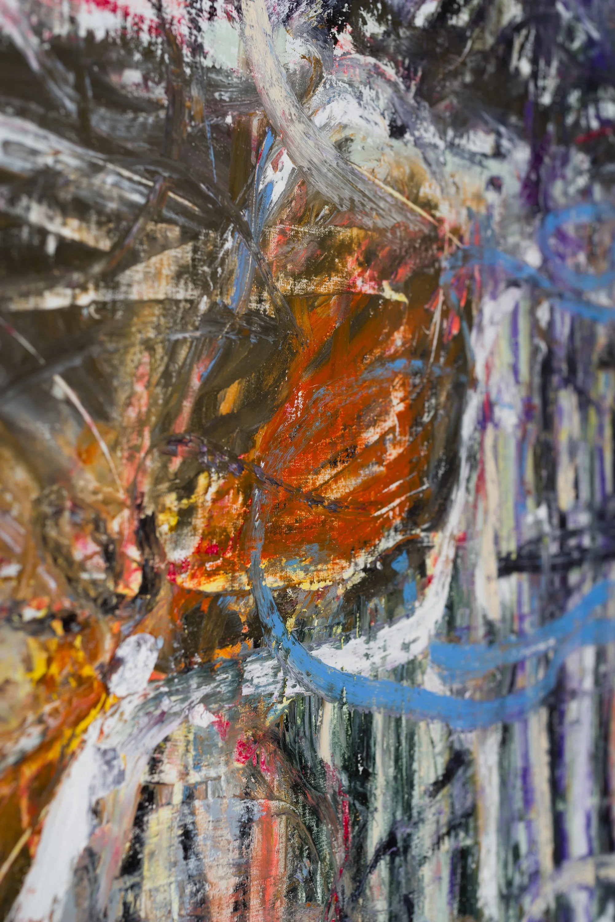 Untitled 13, oil on canvas, 230 x 225 cm, feb 2025