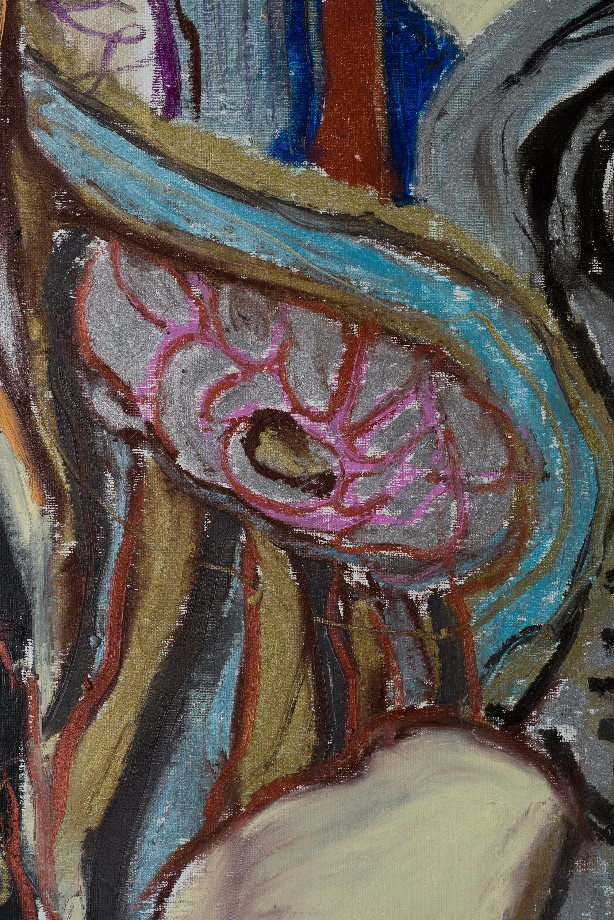 Untitled 16, oil on canvas, 234 x 173 cm, march 2025