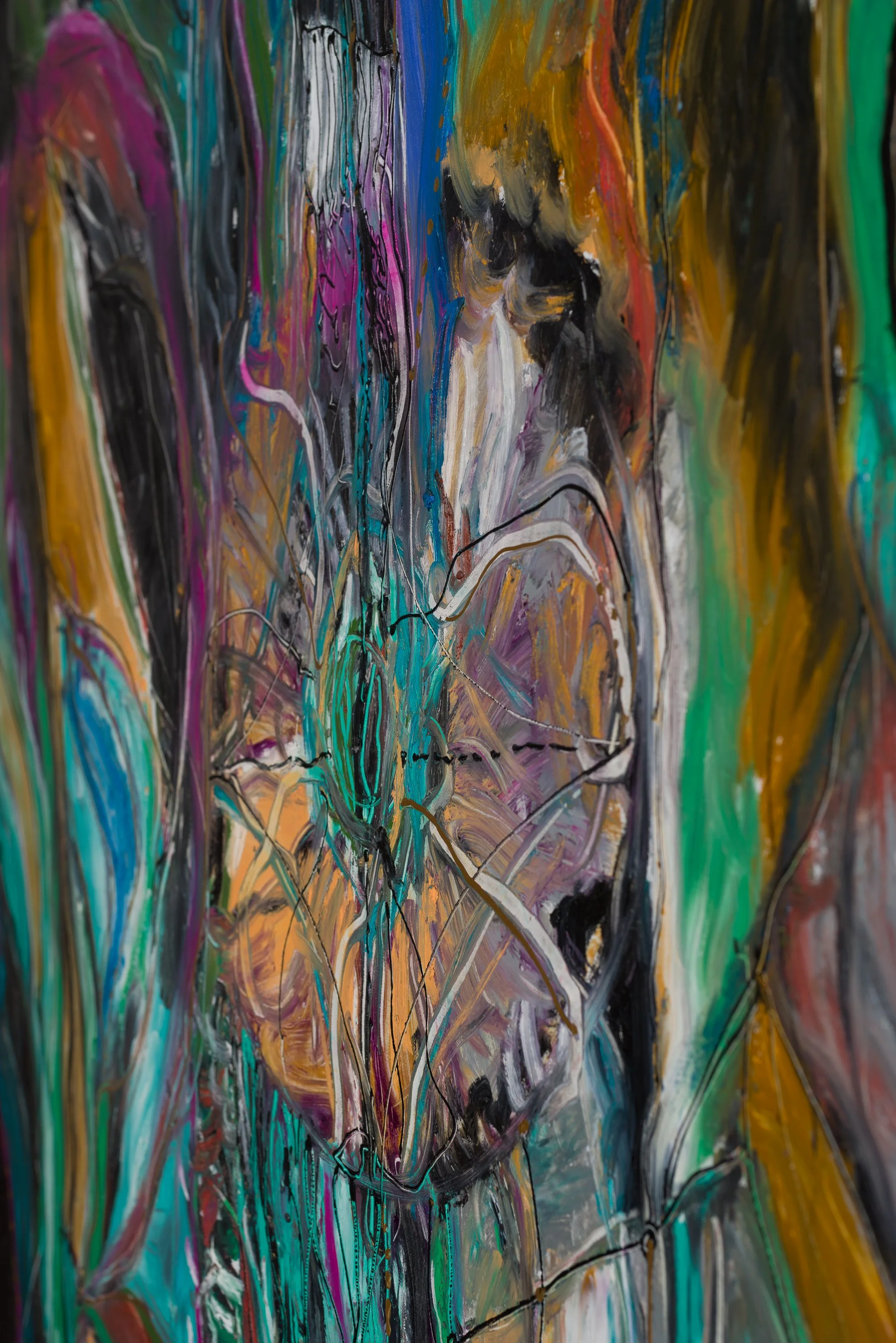 Untitled 15, oil on canvas, 179 x 230 cm, April 2025