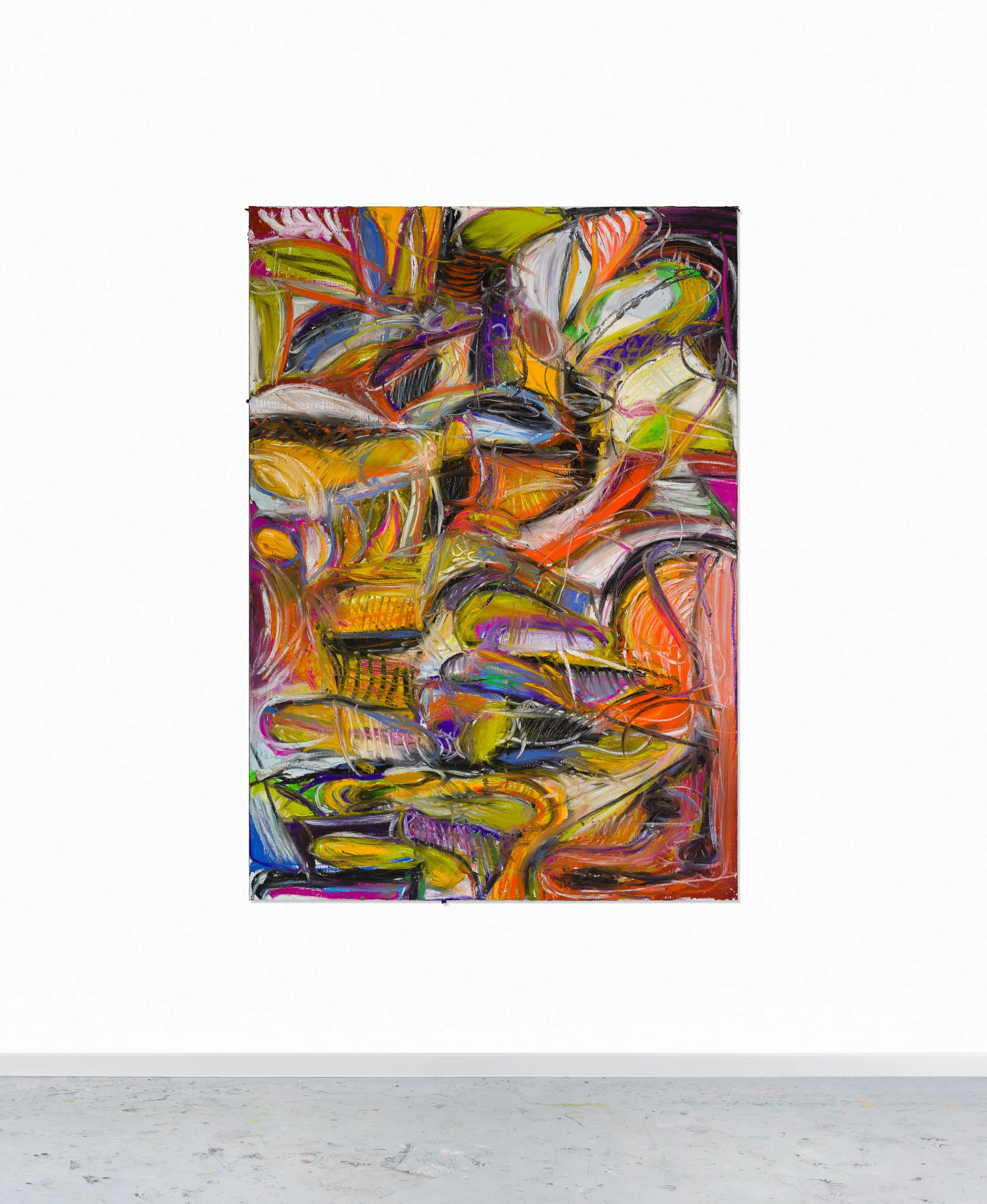Untitled 23, oil on canvas, 162 x 115 cm, 2025