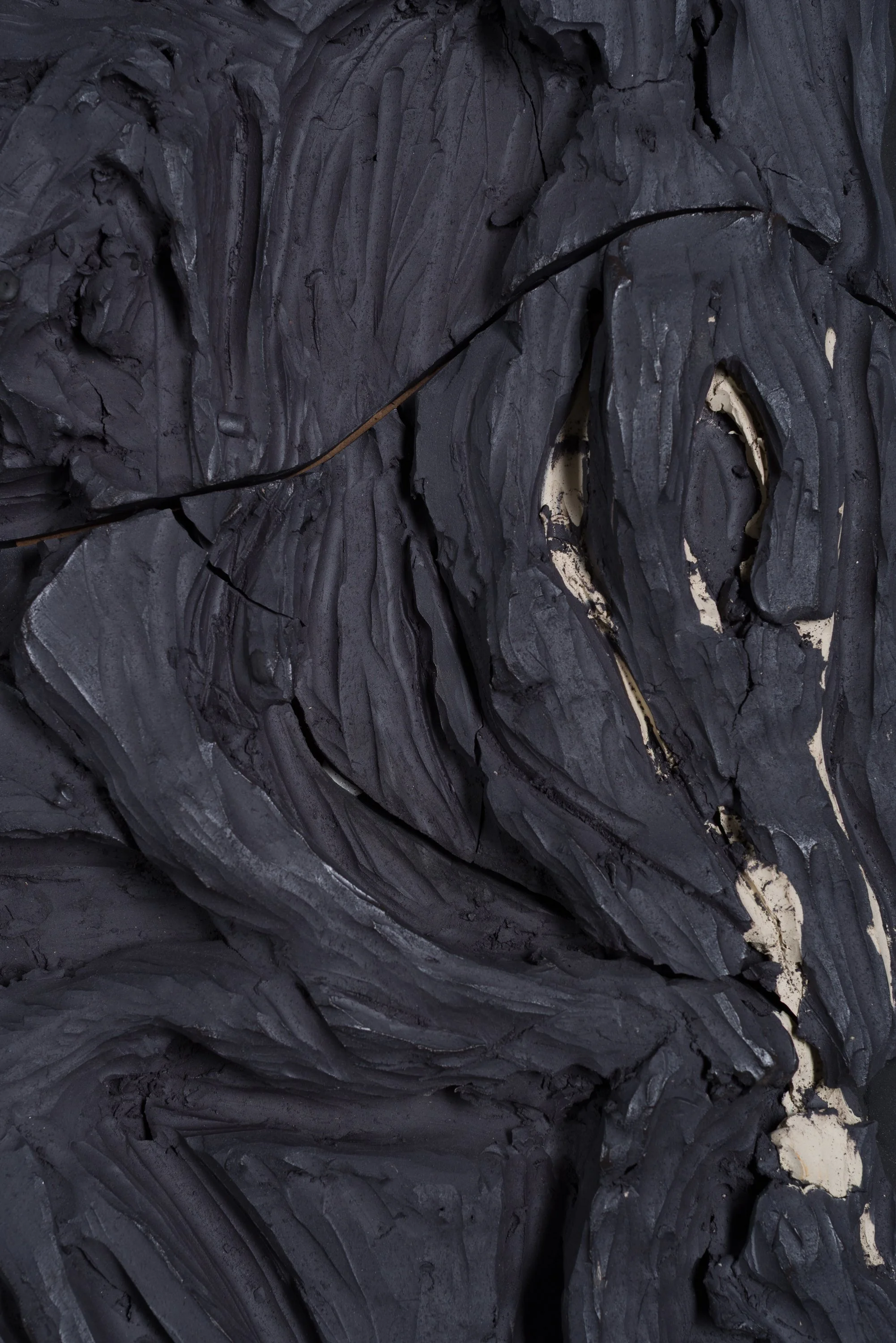 Fresque moyenne 7, céramique, 112 x 60 cm, 2025