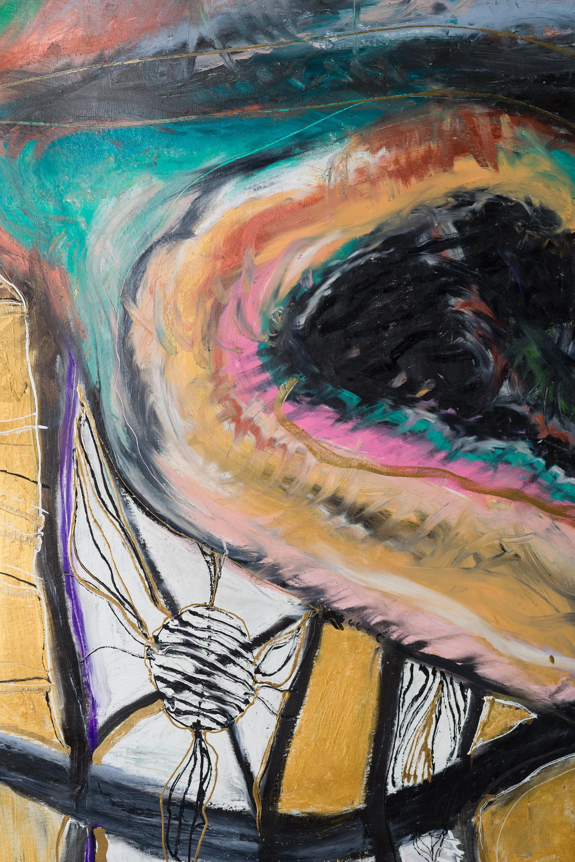 Untitled 5, oil on canvas, 230 x 224 cm, april 2025