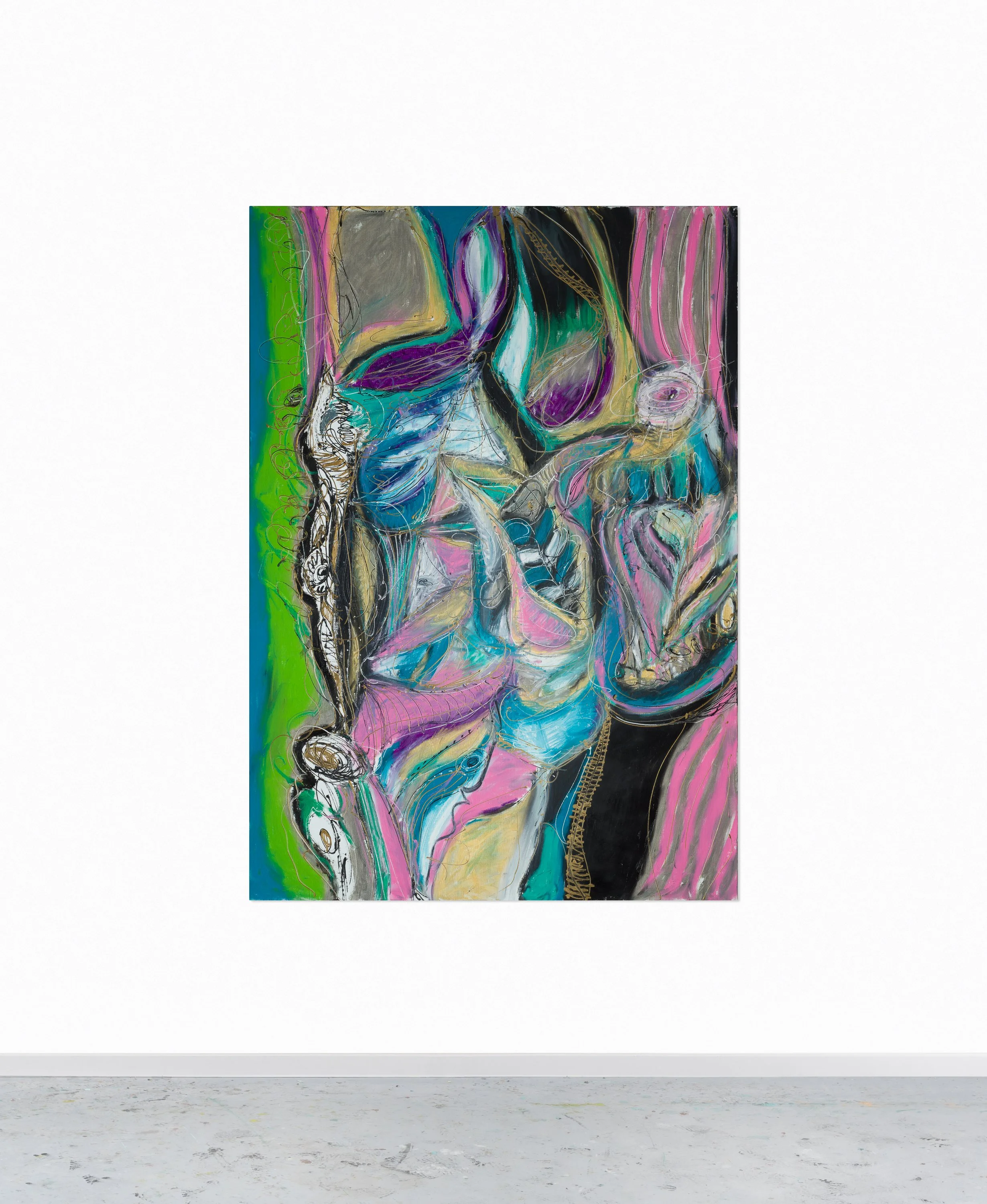Untitled 21, oil on canvas, 162 x 115 cm, 2025