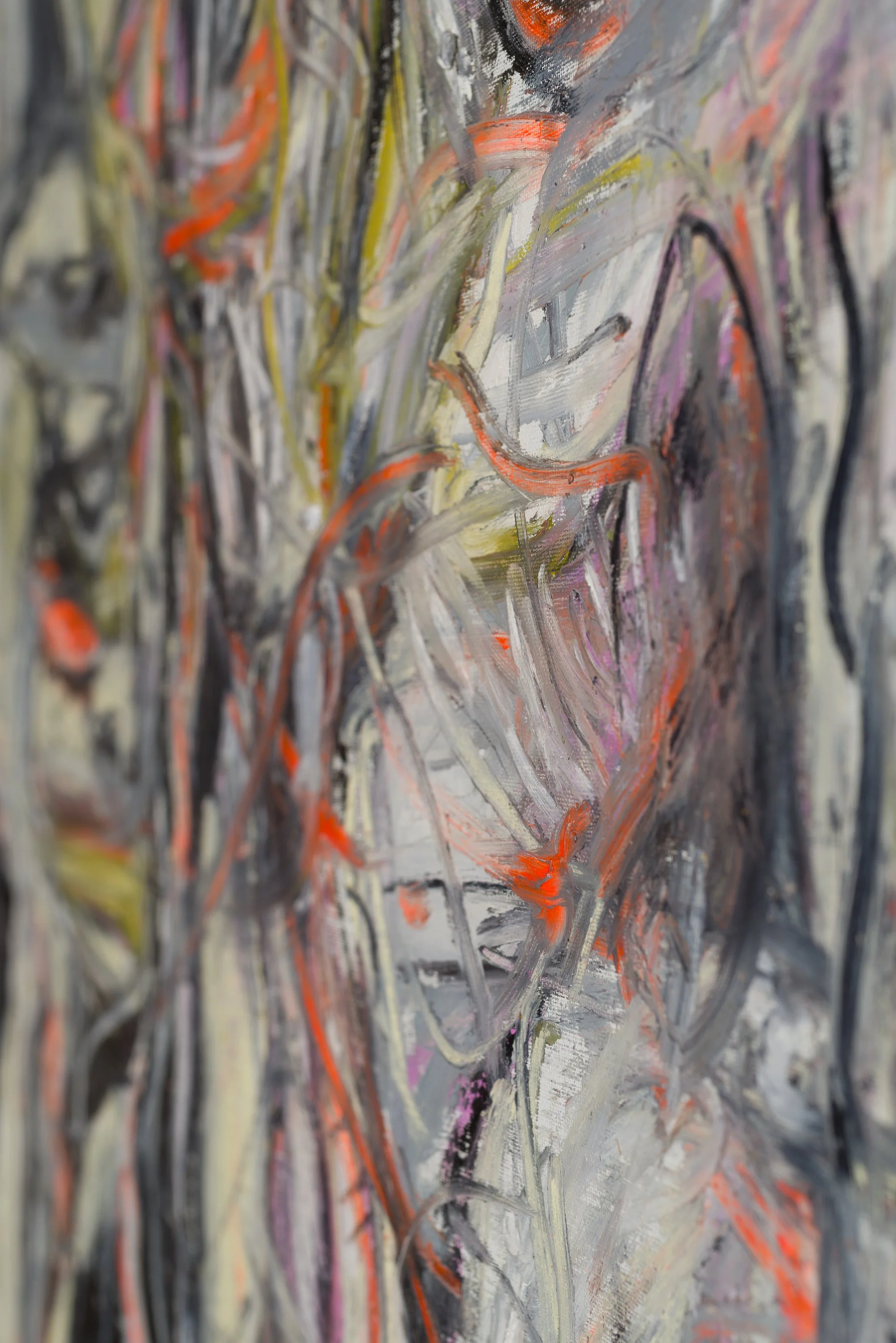 Untitled 6, oil on canvas, 216 x 250 cm, feb 2025