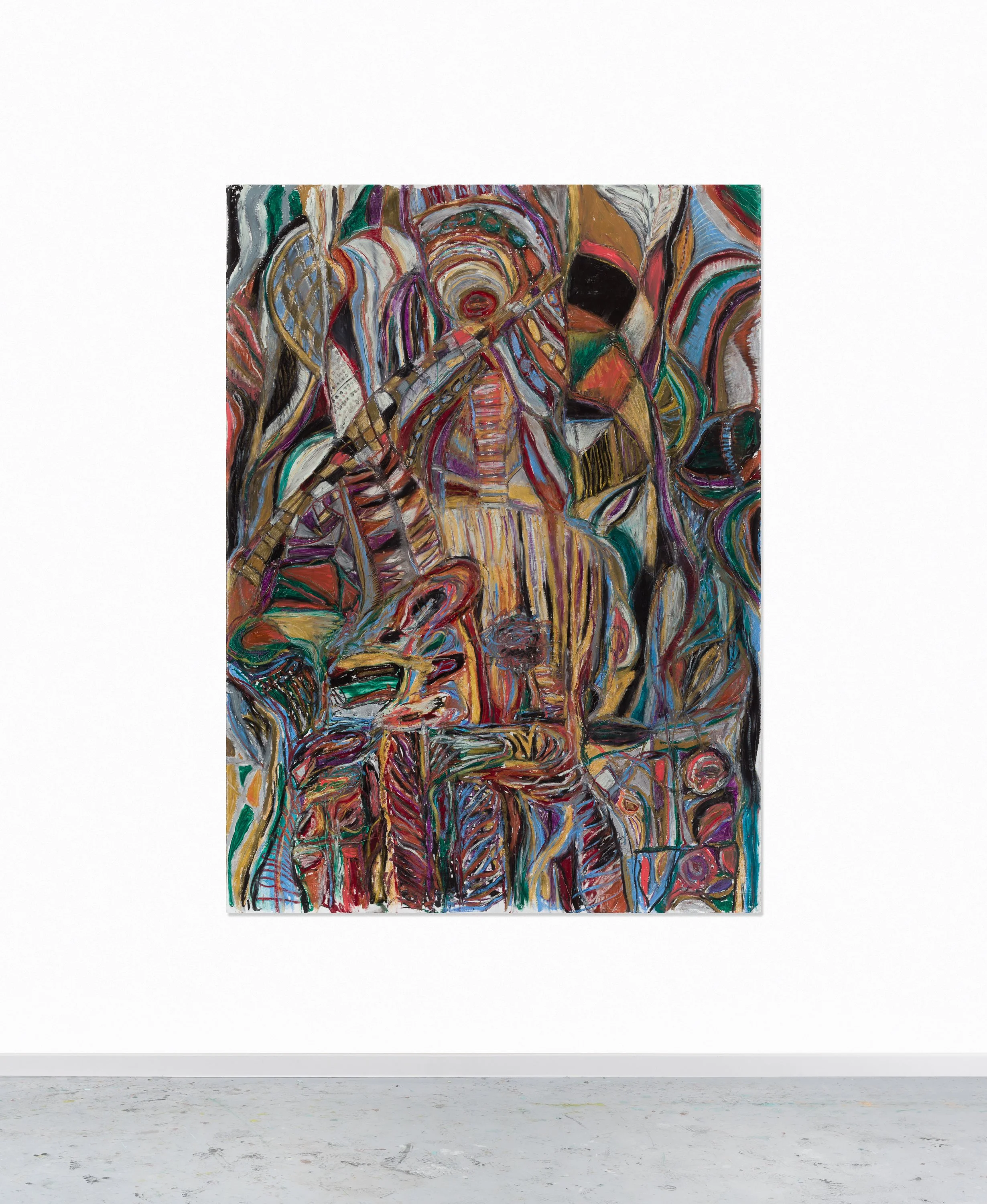 Untitled 11, oil on canvas, 263 x 173 cm, feb 2025