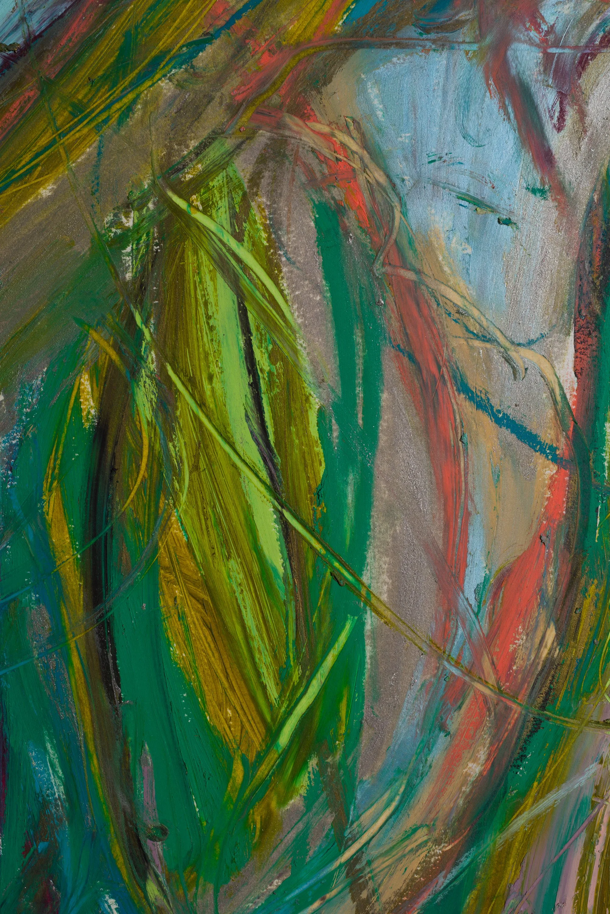 Drawing 14, oil on paper, 76 x 56 cm, 2025