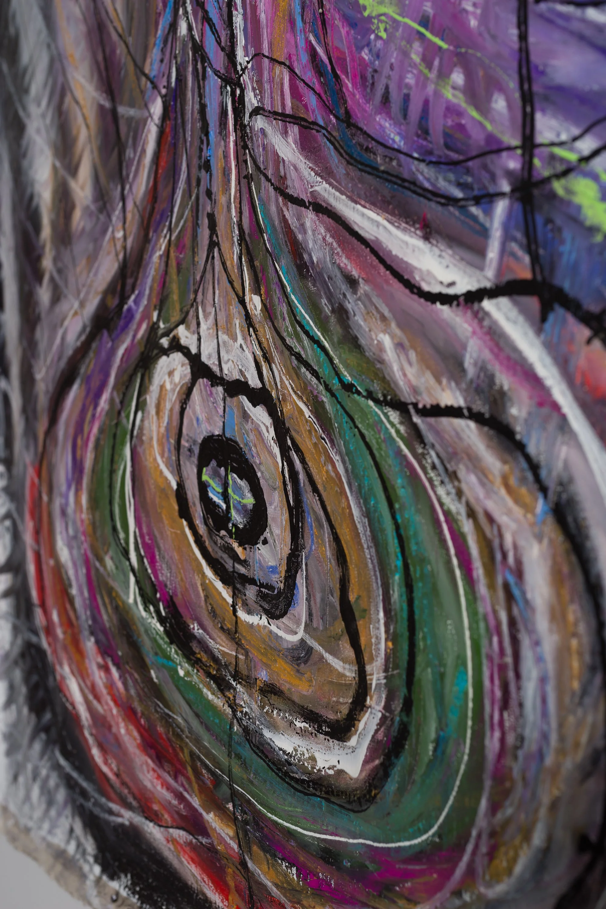 Untitled 3, oil on canvas, 224 x 229 cm, jan 2025