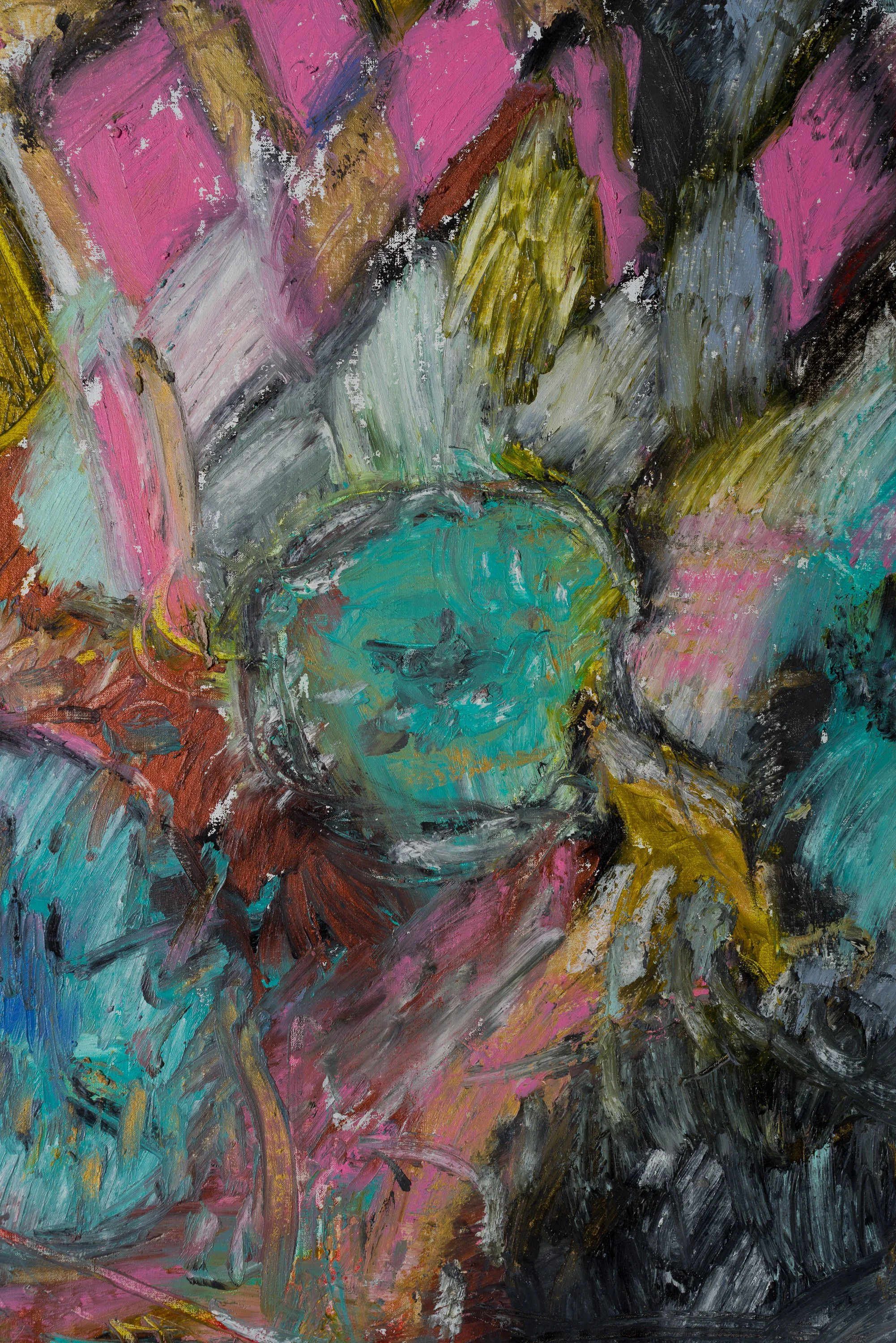Untitled 18, oil on canvas, 265 x 224 cm, Dec 2024