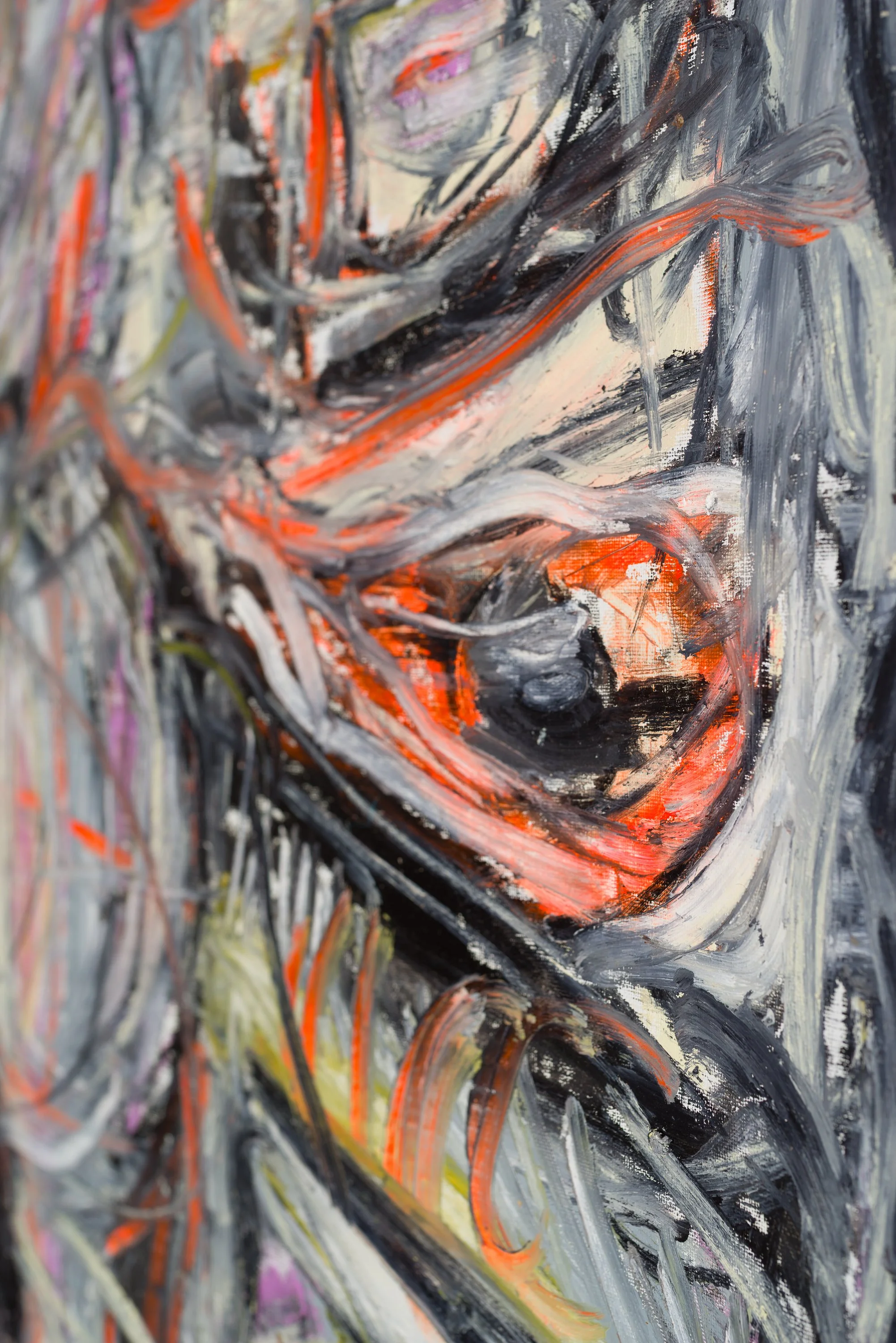 Untitled 6, oil on canvas, 216 x 250 cm, feb 2025
