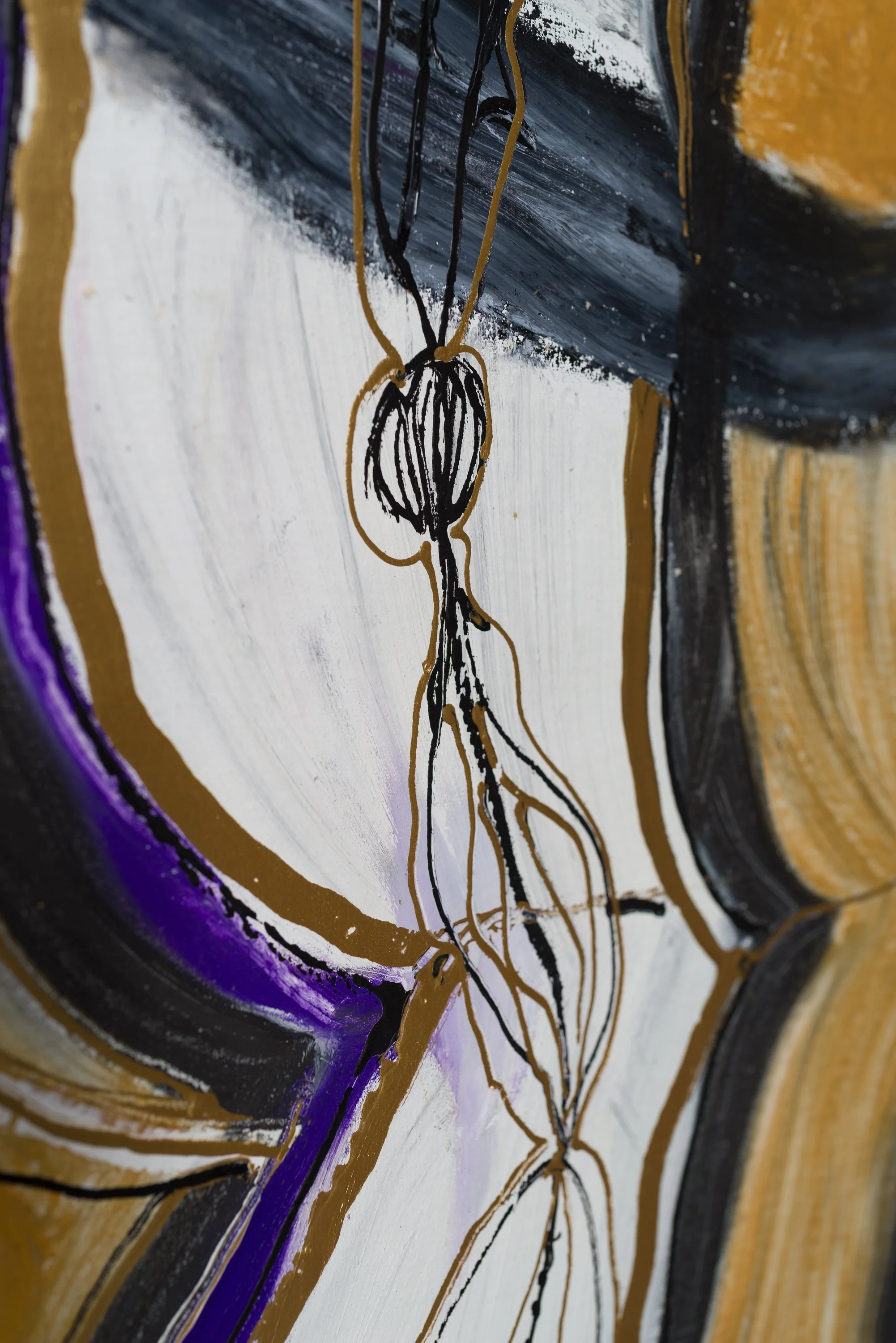 Untitled 5, oil on canvas, 230 x 224 cm, april 2025