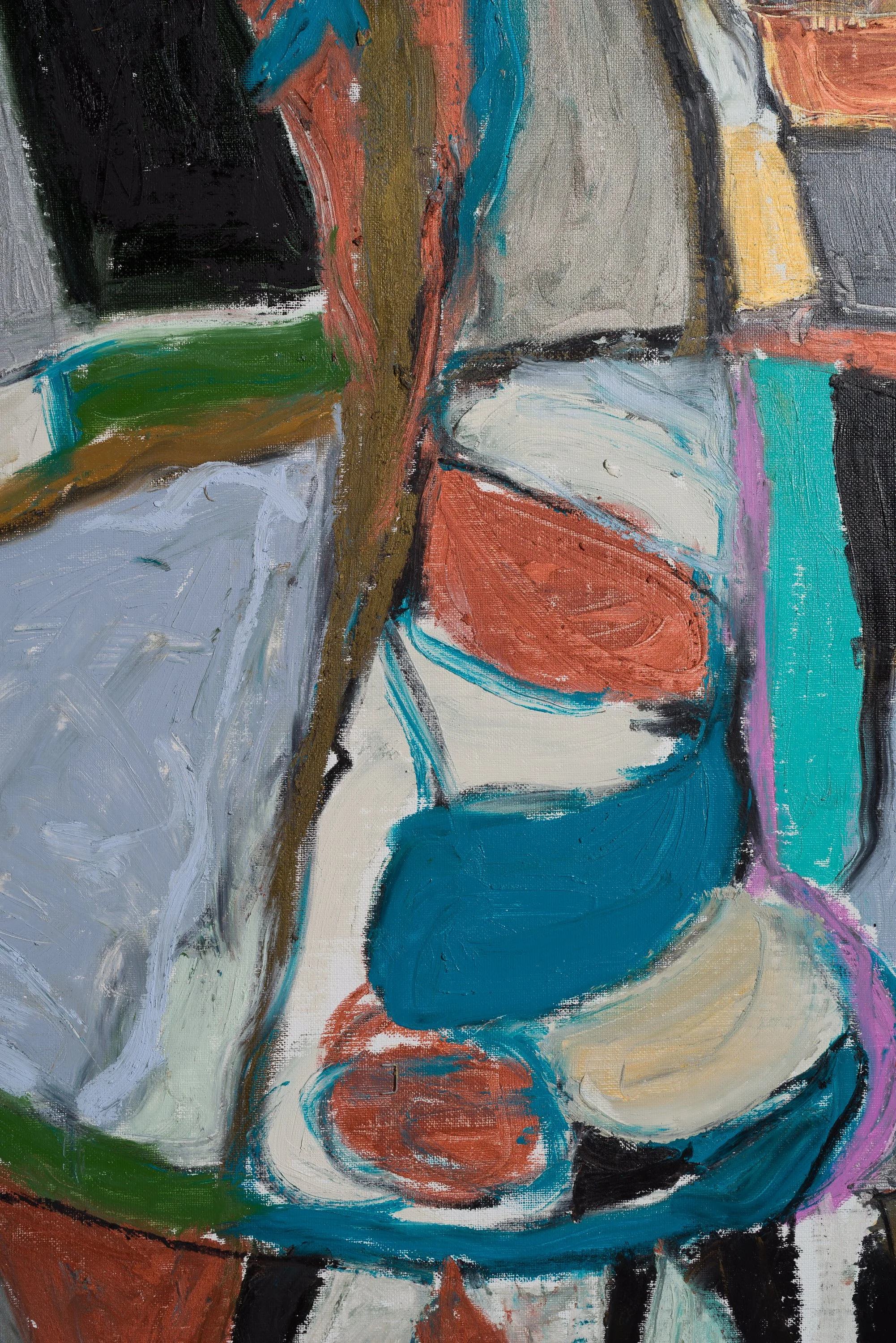Untitled 7, oil on canvas, 225 x 150 cm, april 2025