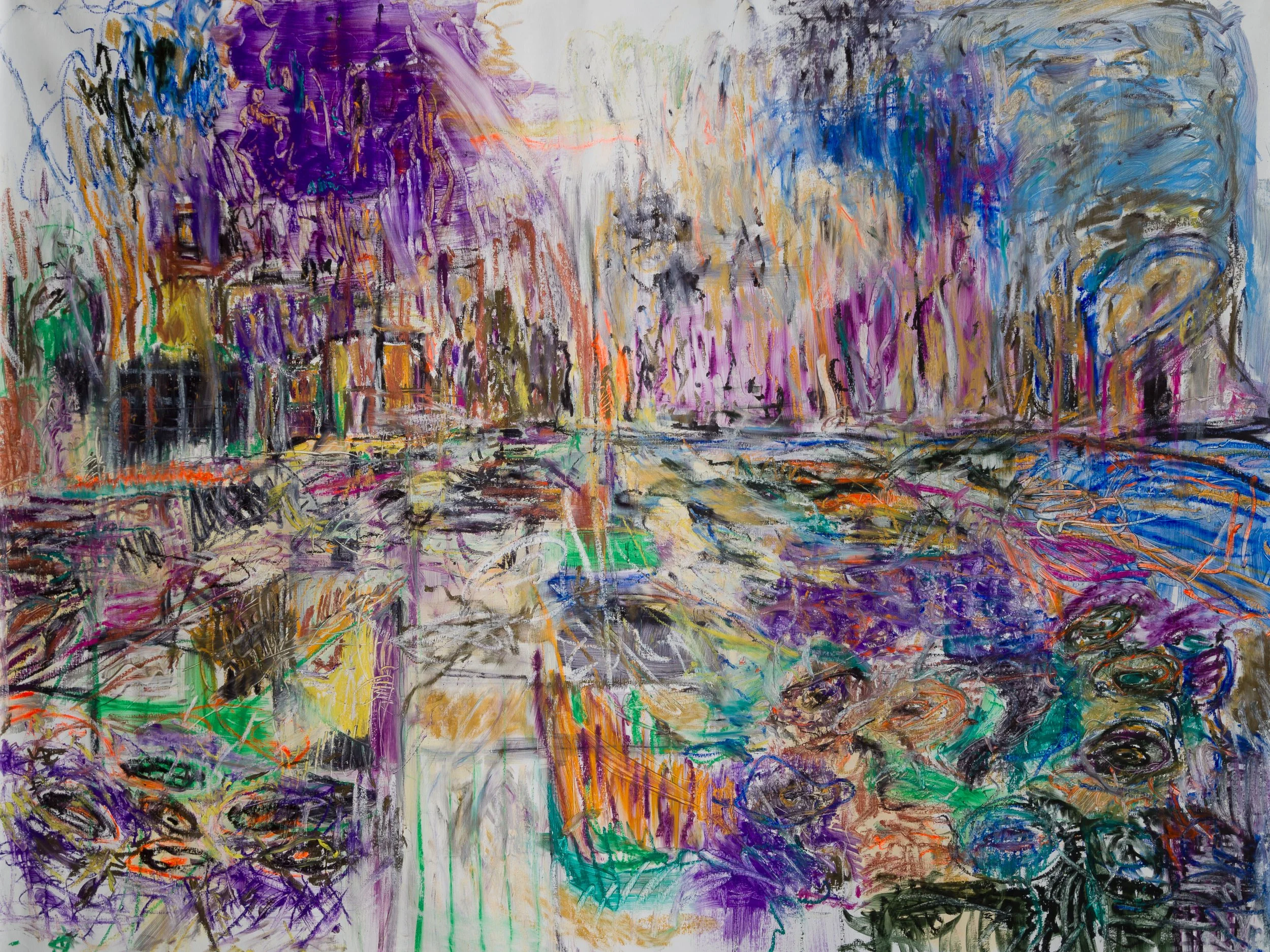 Untitled 1, oil on canvas, 228 x 224 cm, dec 2024