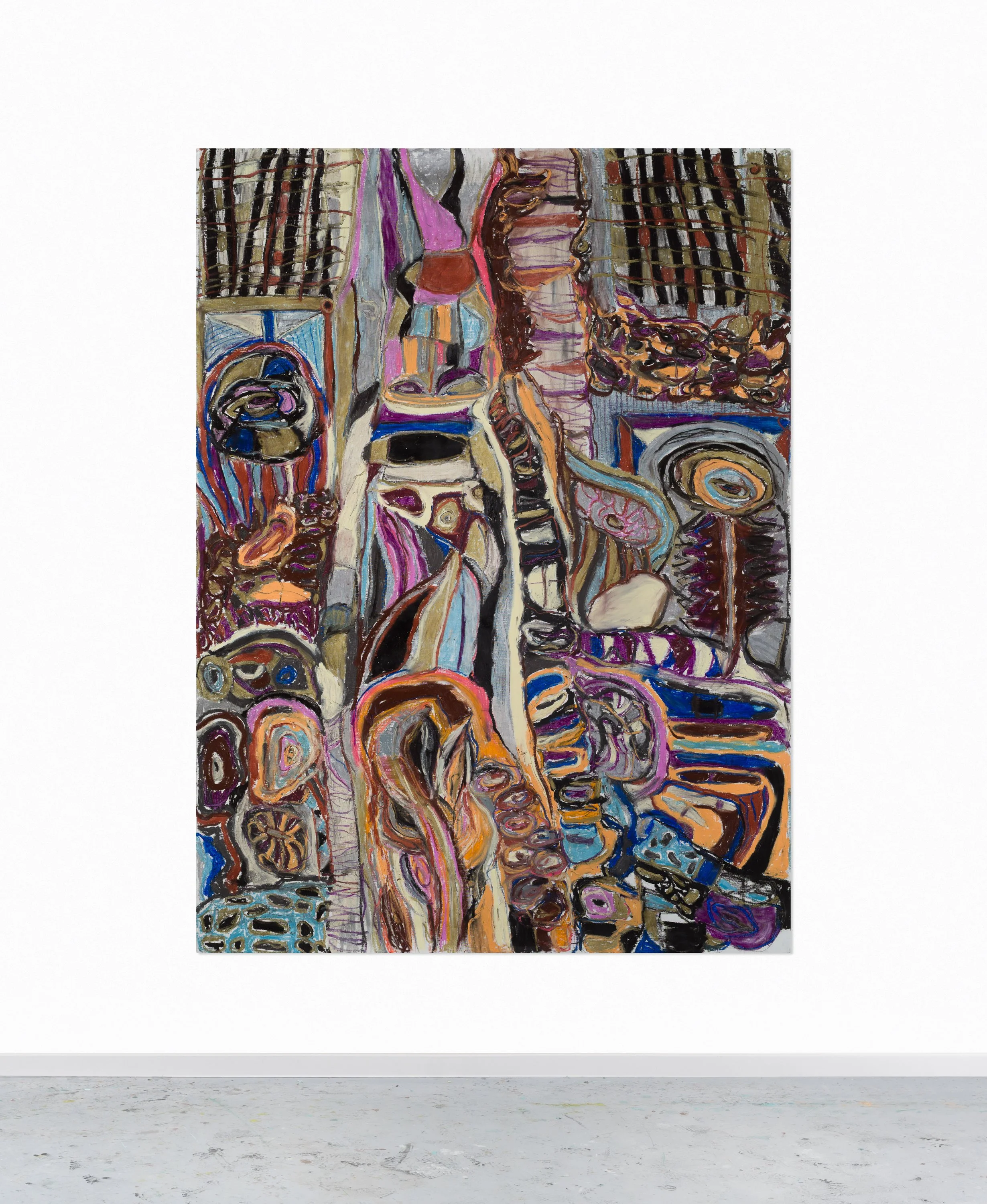 Untitled 16, oil on canvas, 234 x 173 cm, march 2025