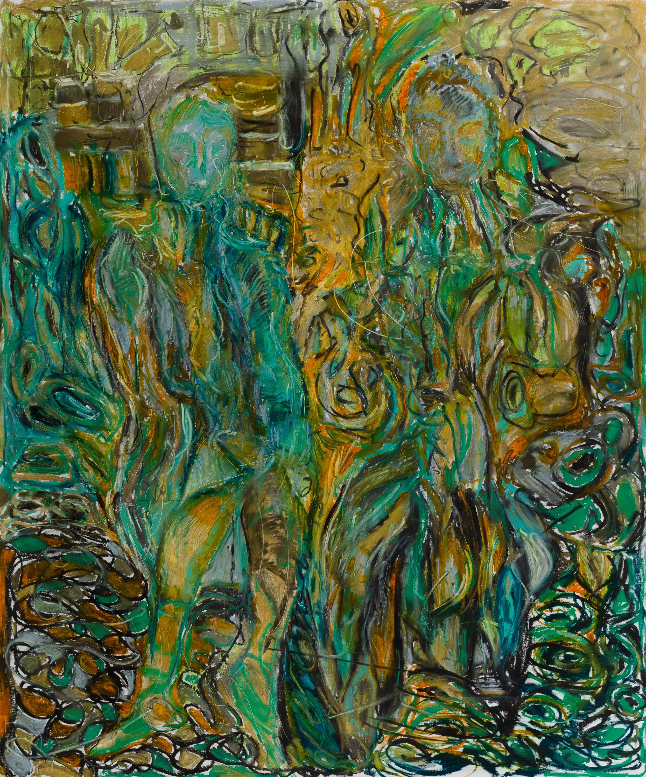 Untitled 17, oil on canvas, 216 x 180 cm, Fev 2025