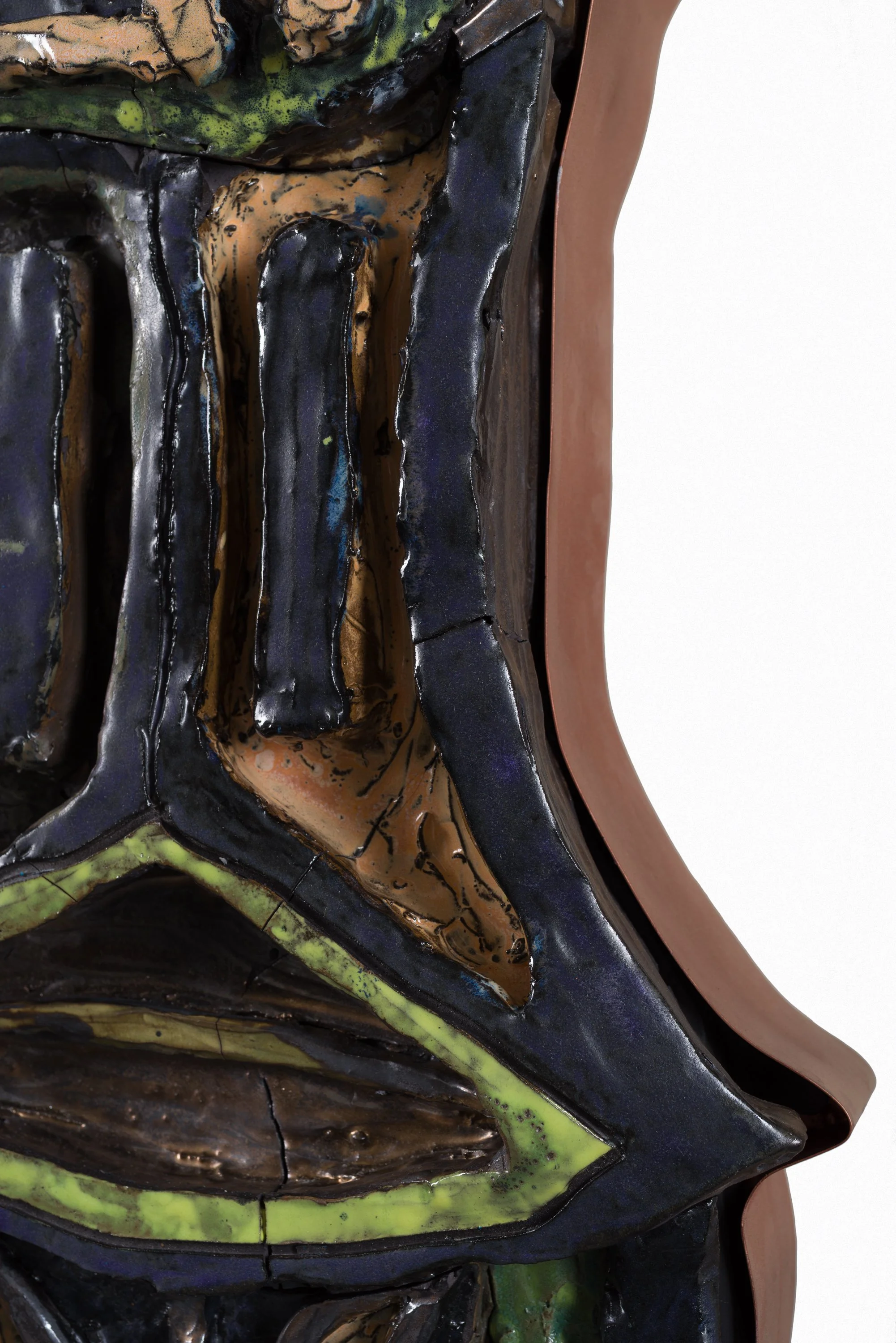 Colonne 2, ceramic, 180 x 70 x 5 cm, 2025