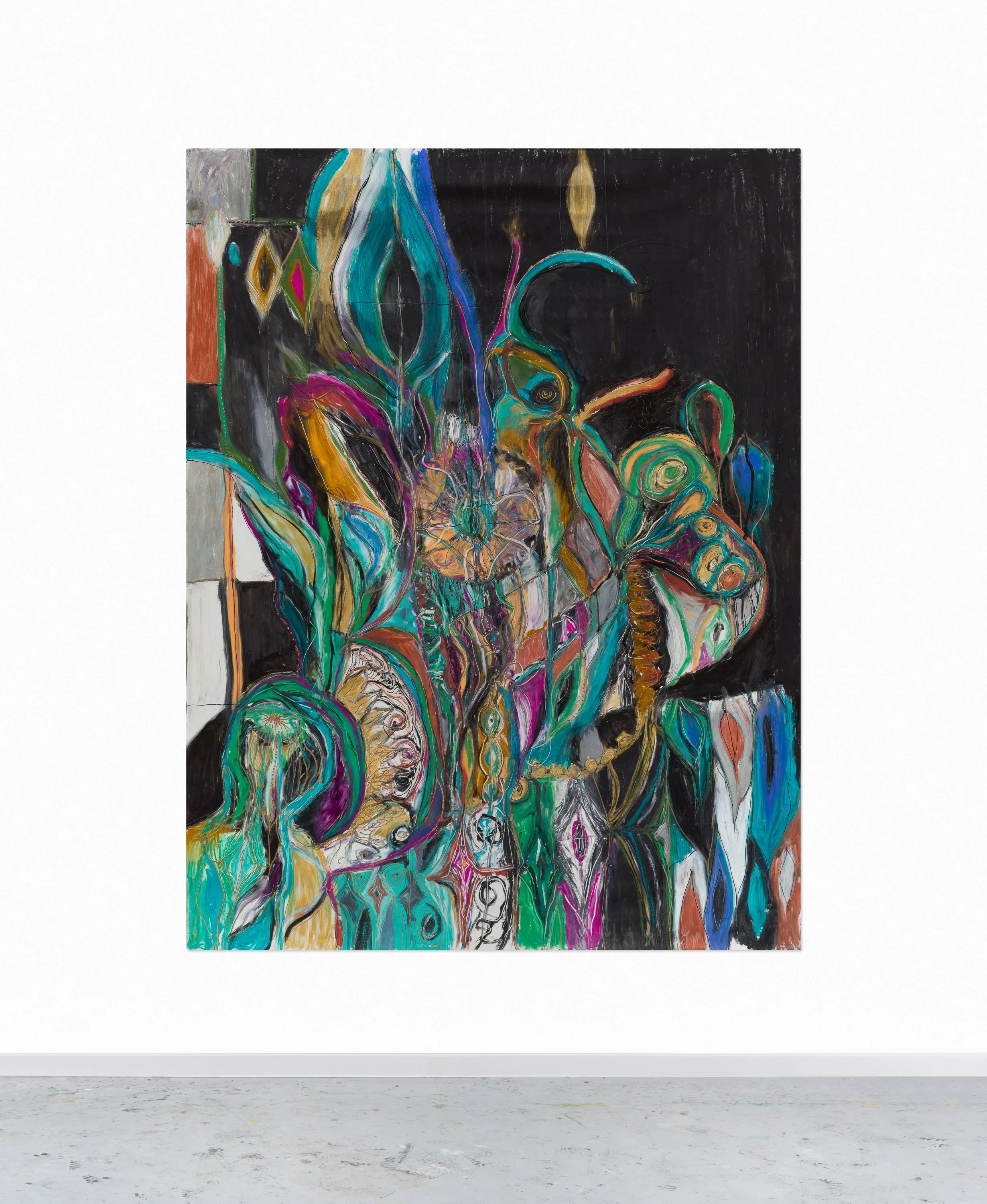 Untitled 15, oil on canvas, 179 x 230 cm, April 2025
