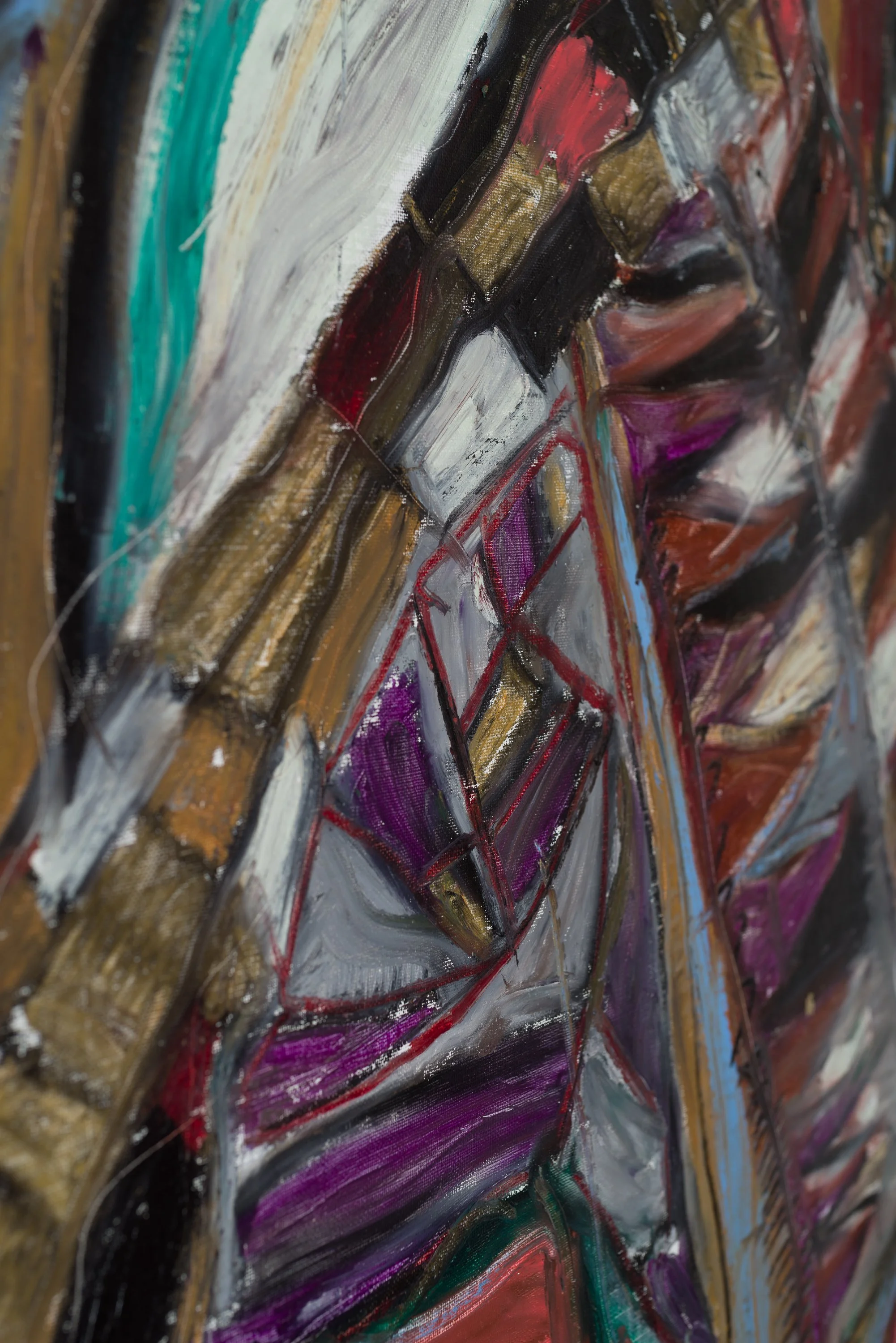 Untitled 11, oil on canvas, 263 x 173 cm, feb 2025