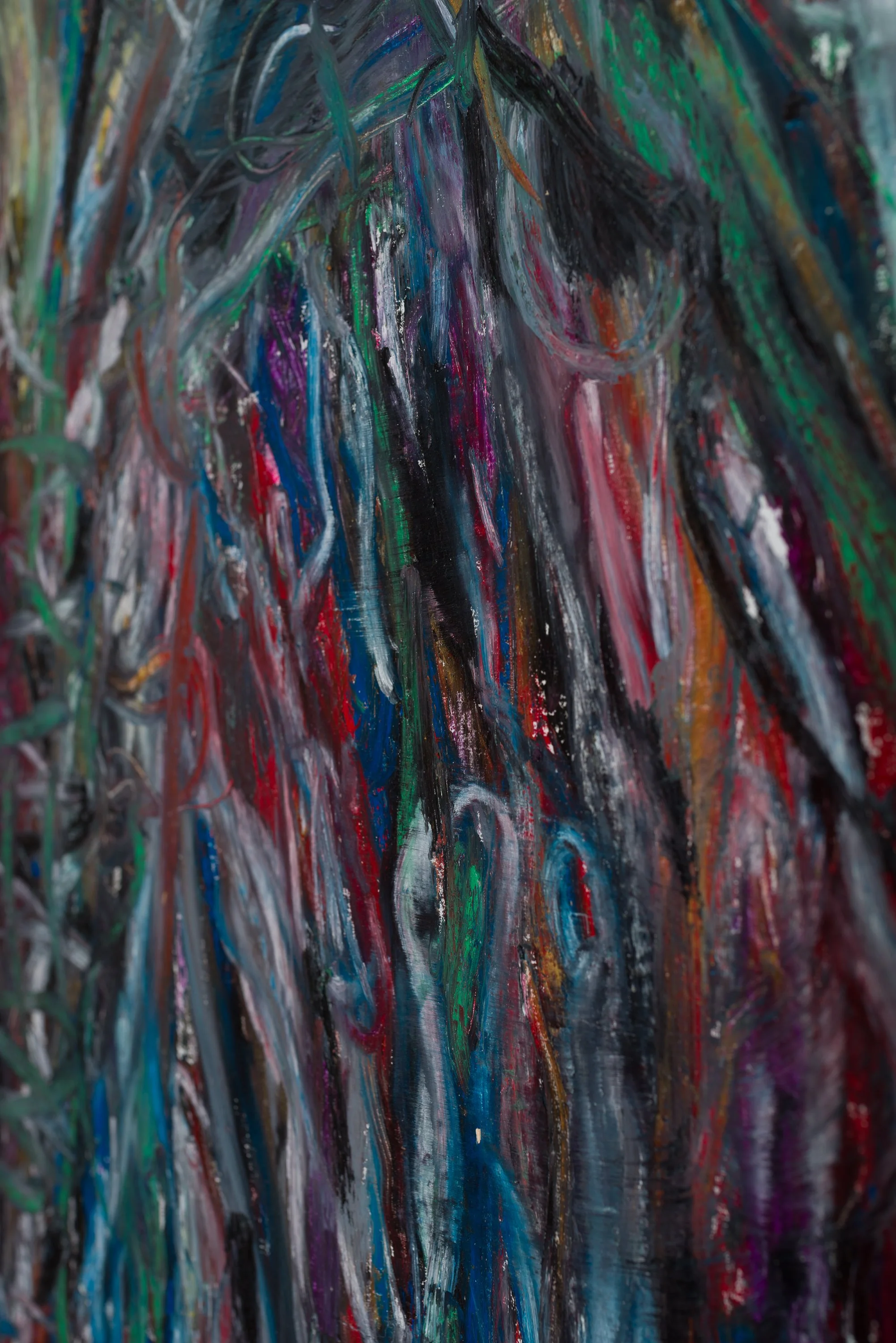 Untitled 8, oil on canvas, 220 x 230 cm, feb 2025