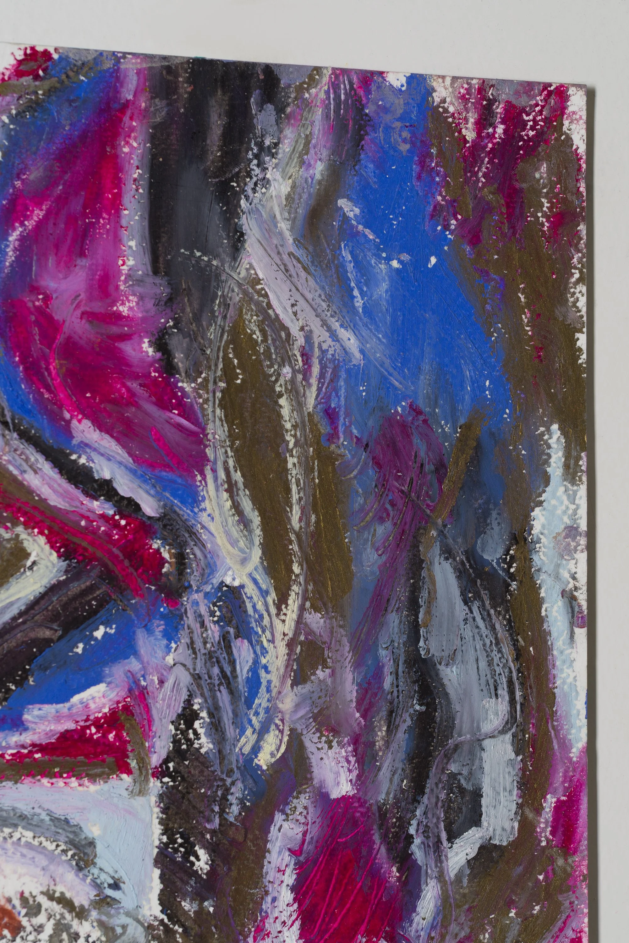 Drawing 3, oil on paper, 76 x 56 cm, 2025