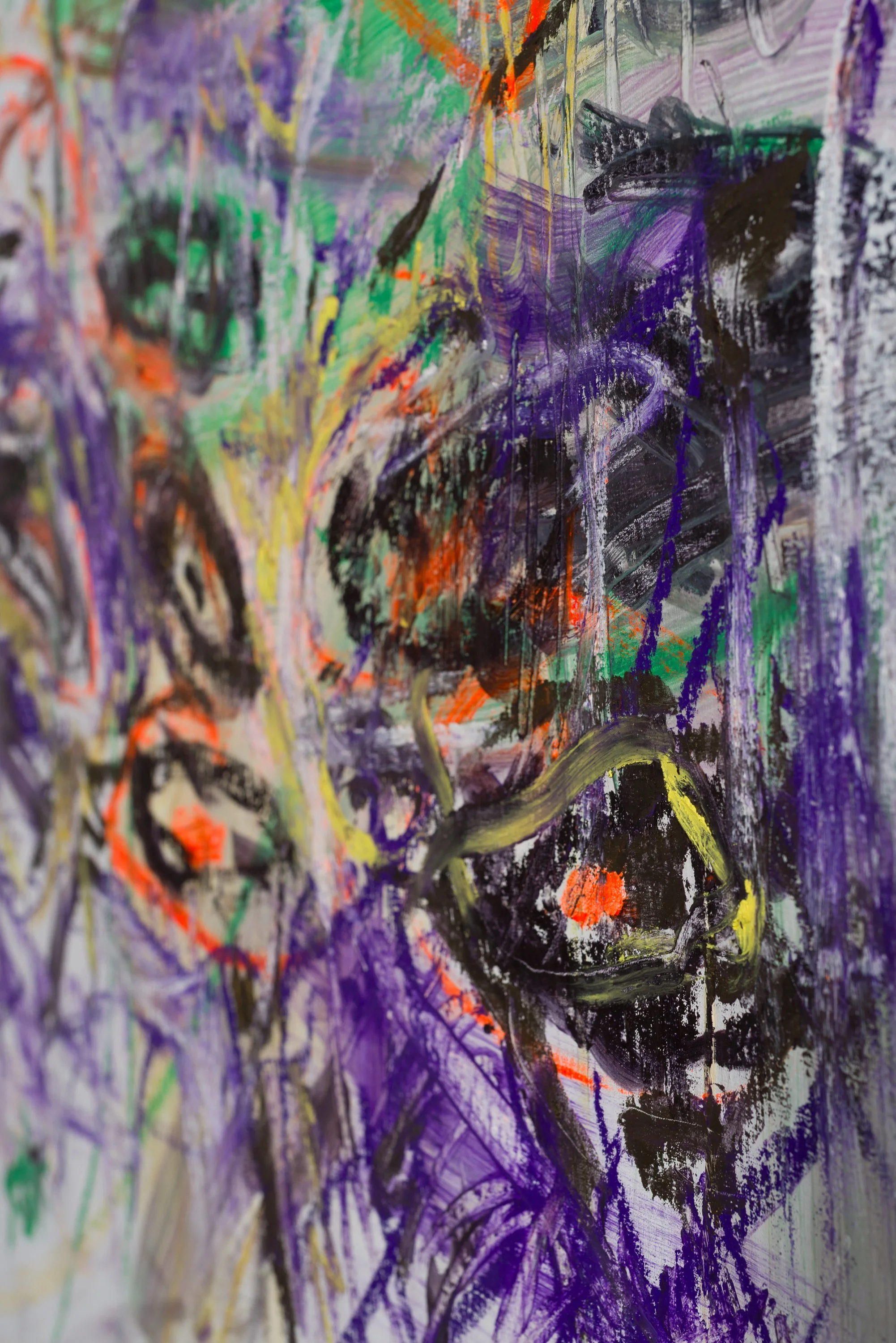 Untitled 1, oil on canvas, 228 x 224 cm, dec 2024