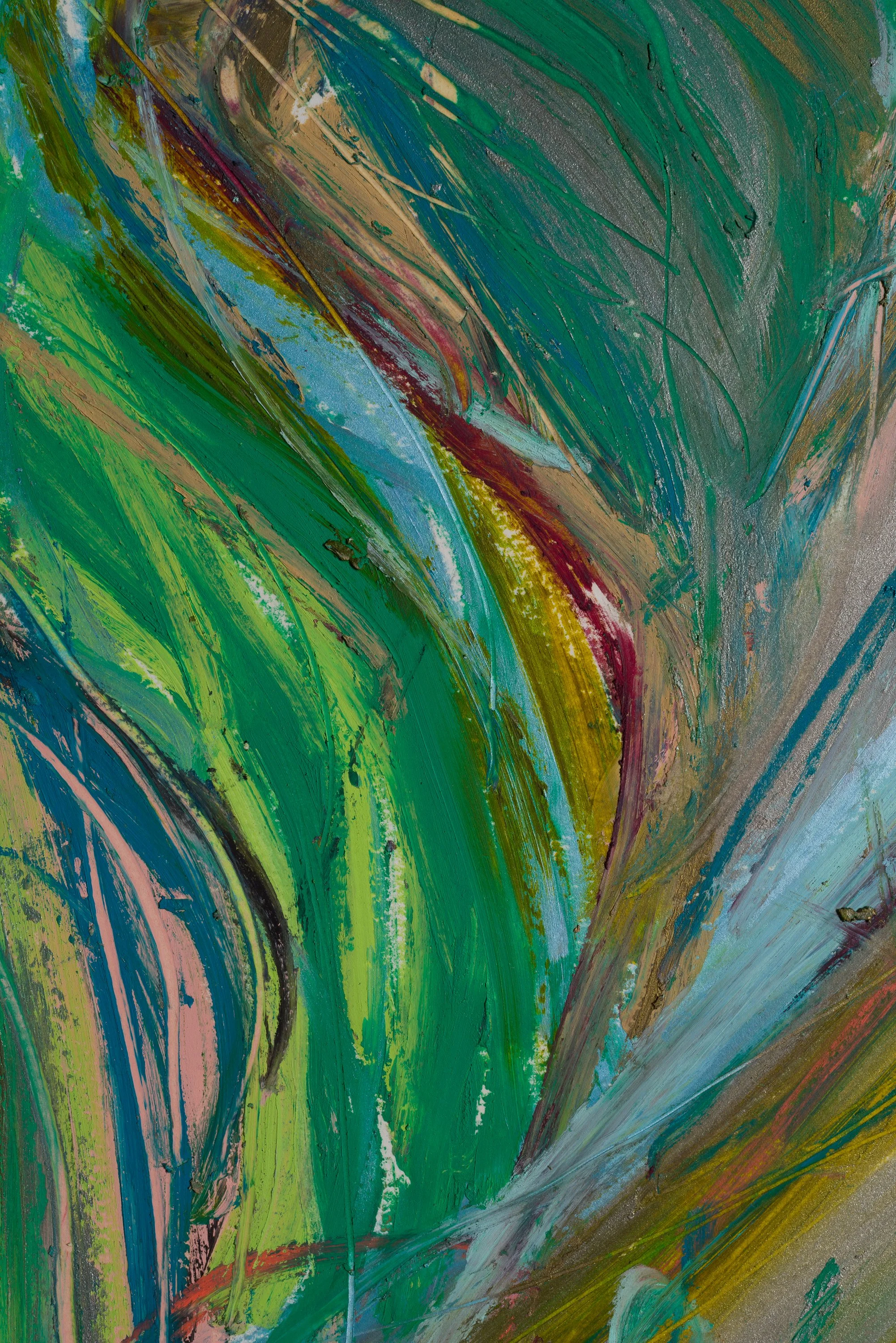 Drawing 14, oil on paper, 76 x 56 cm, 2025